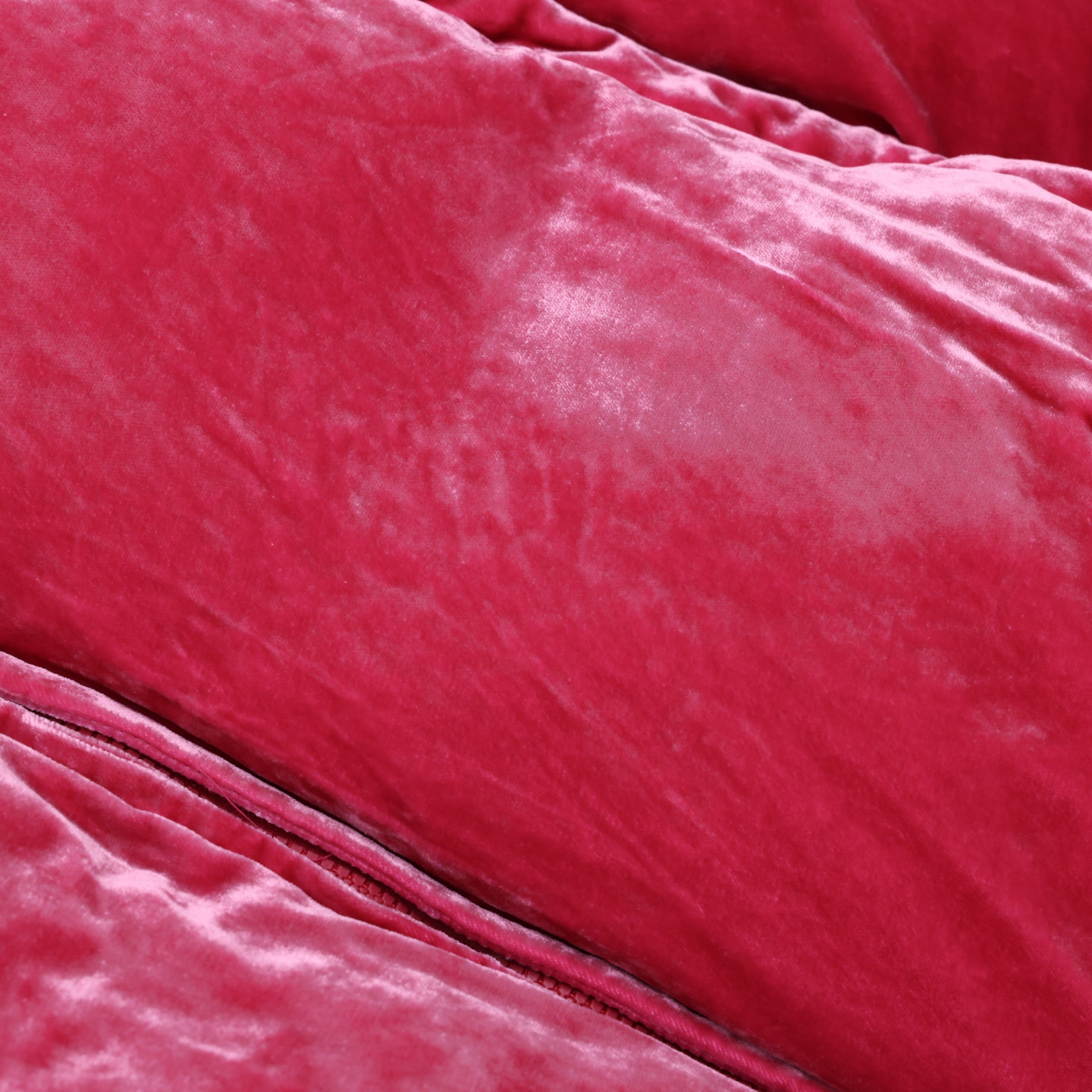 VELVET PUFFER JACKET(PINK)