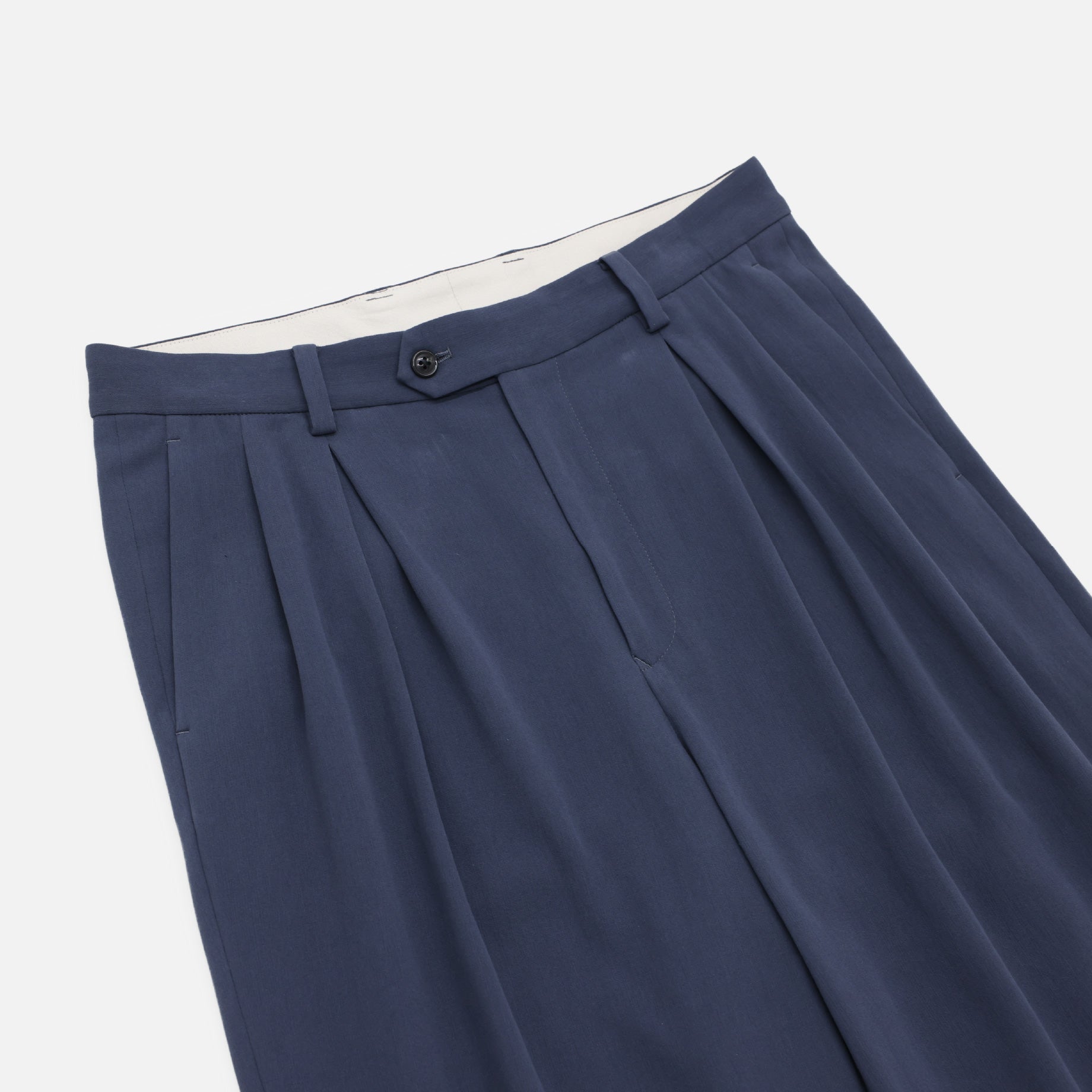 INVERTED PLEATS PANTS(B.GRAY)