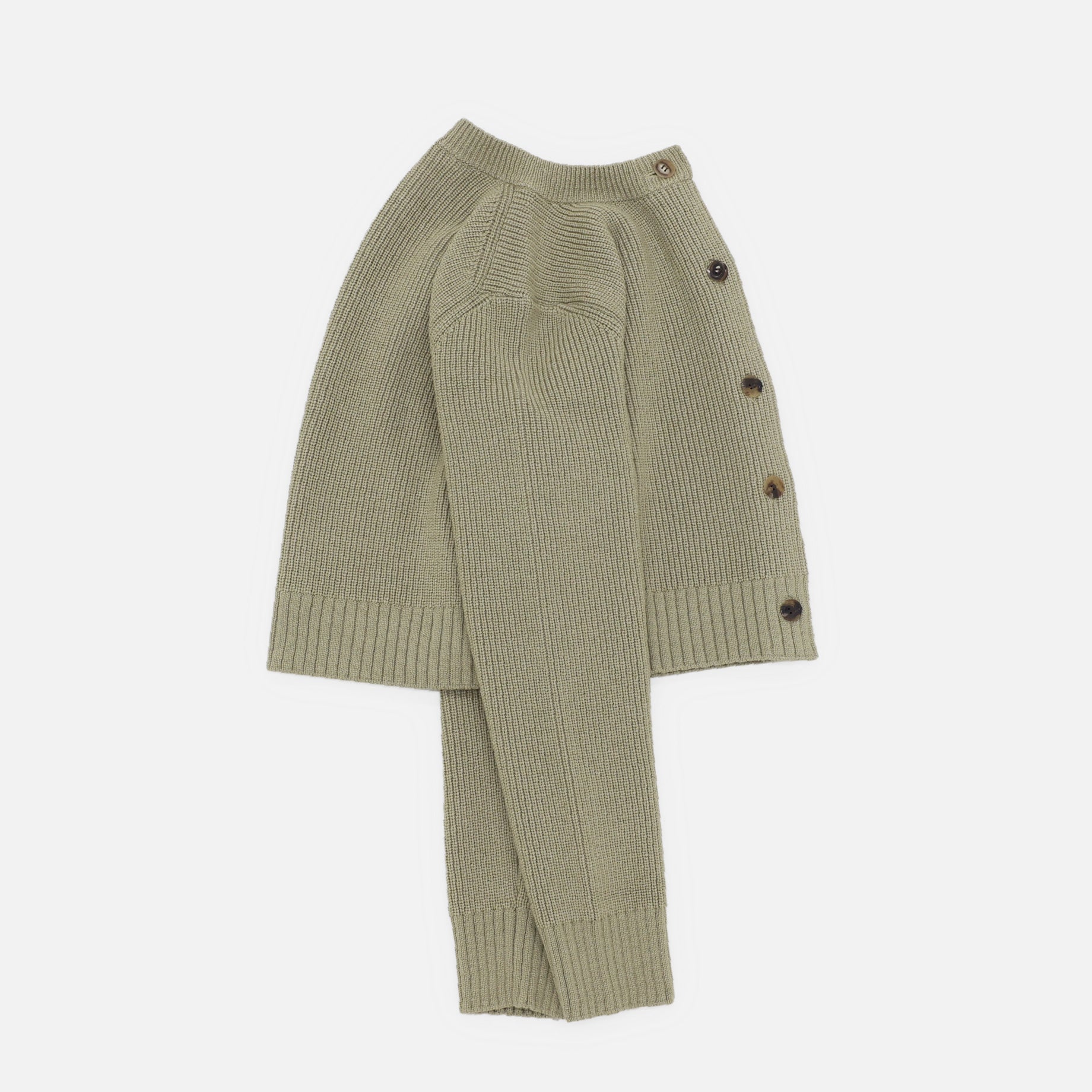 SHORT CARDIGAN(MOSS GREEN)