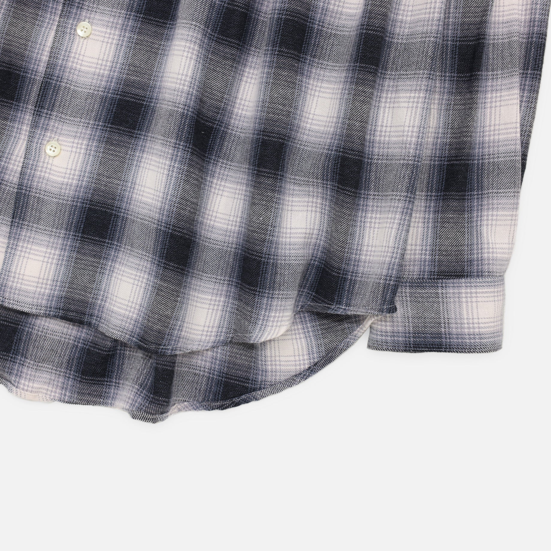PAINTER SHIRT - COTTON PLAID(BLACK)