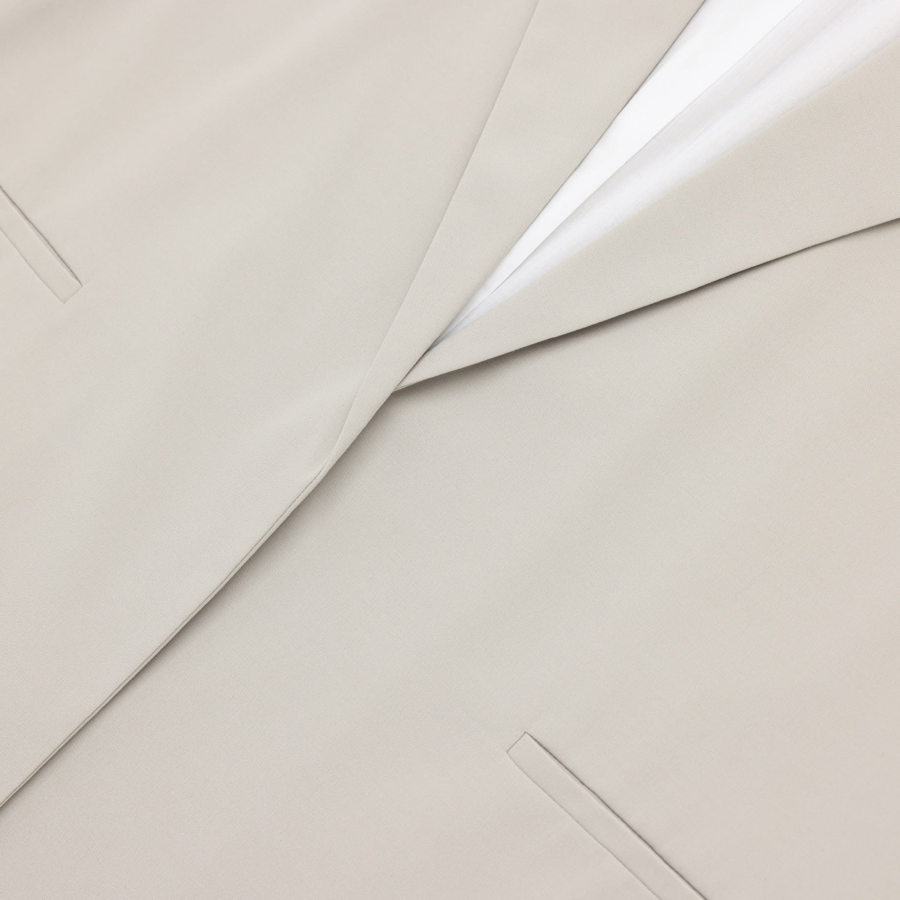 FLAT COLLAR VEST(IVORY)