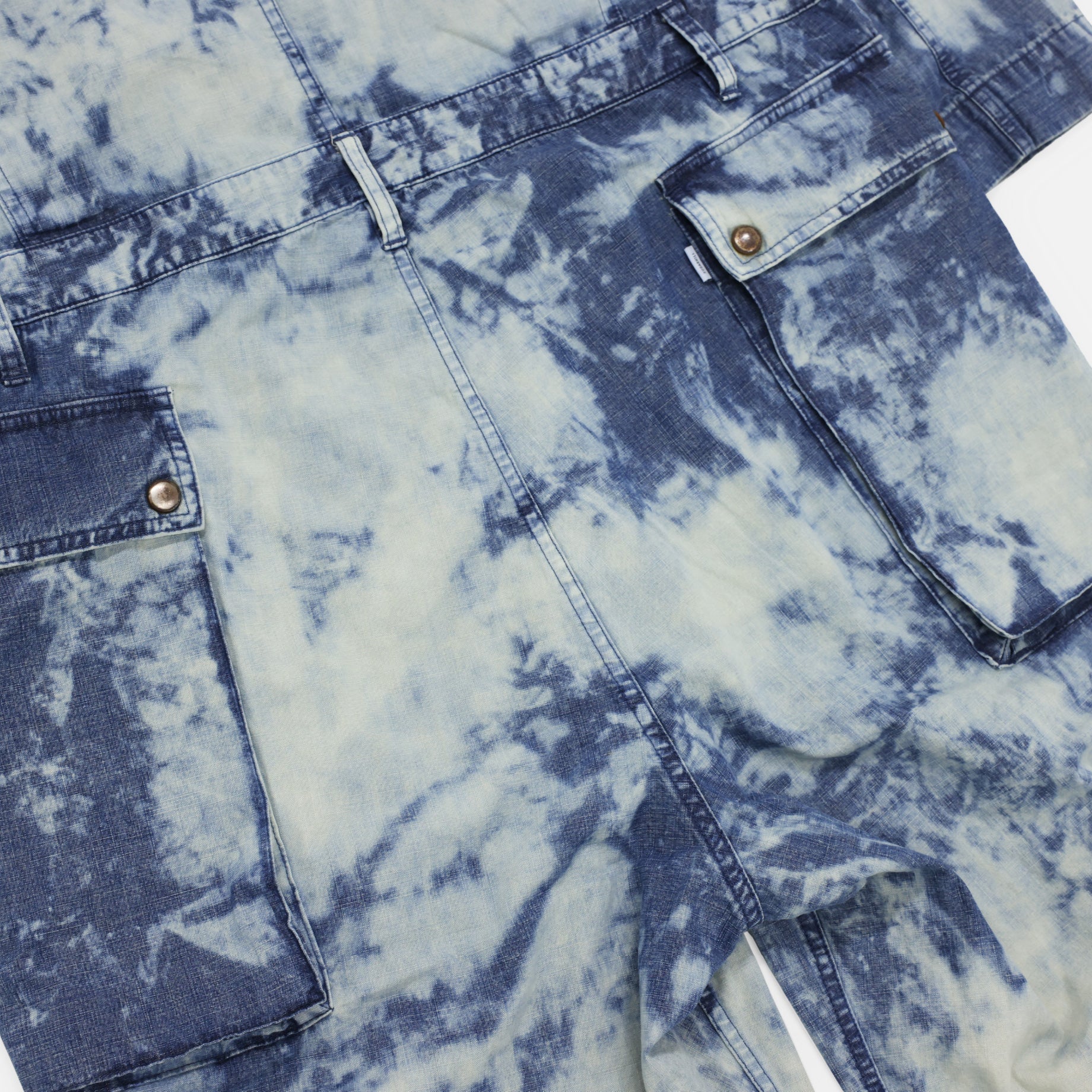 FADED CHAMBRAY OVERALLS(FADED INDIGO)