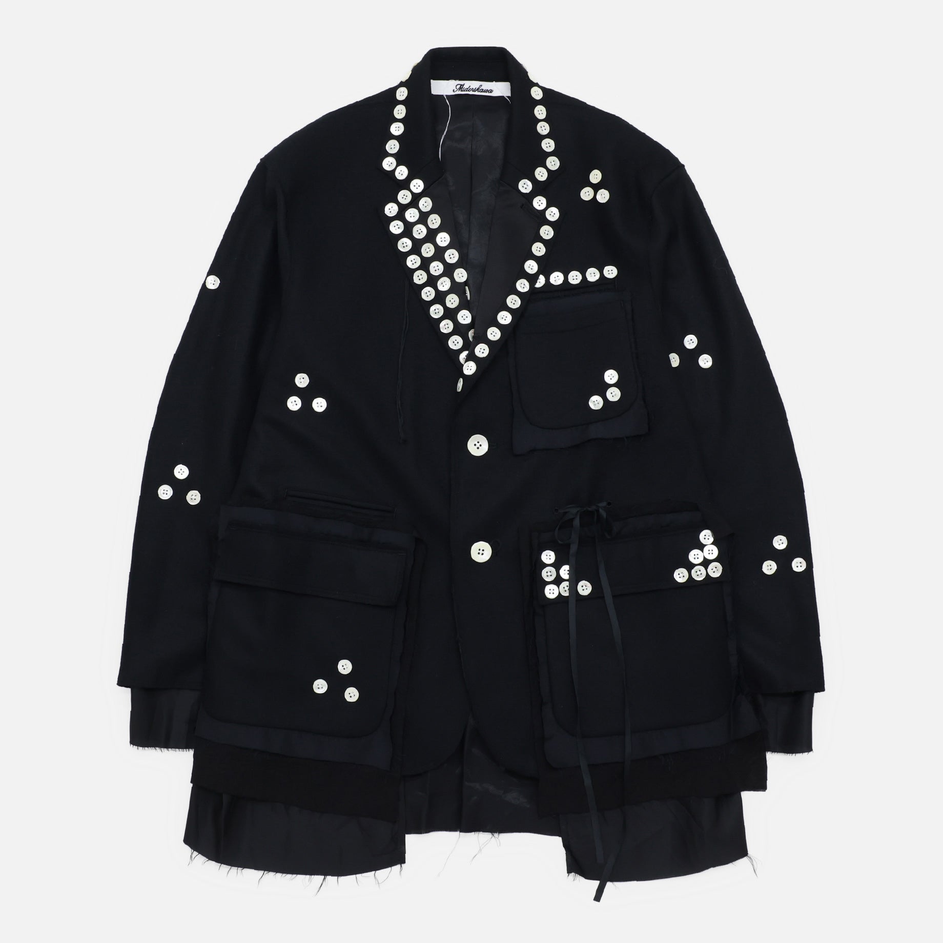 BUTTON JACKET（BLACK）