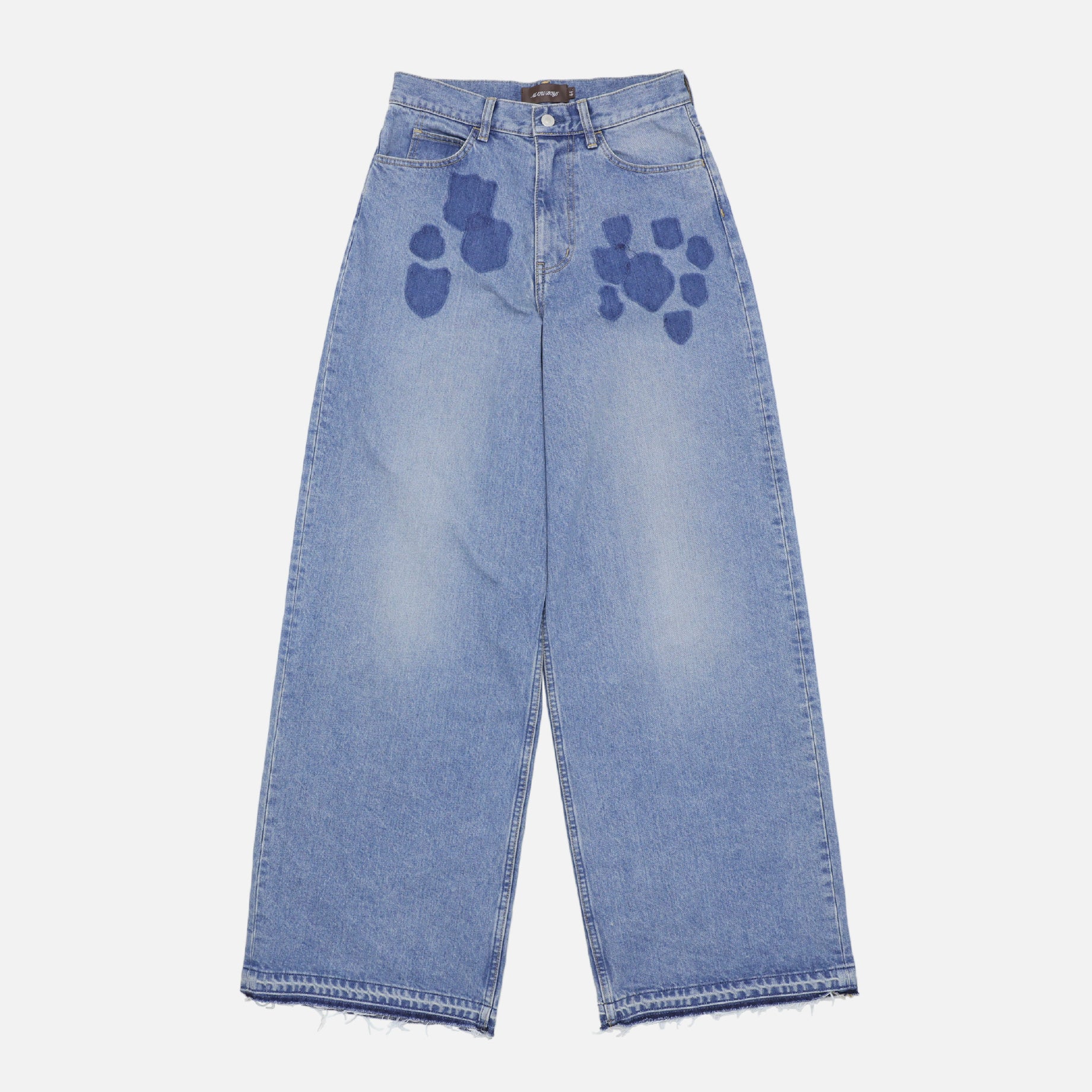 "MASU BOYS" EMBLEM BAGGY JEANS(INDIGO)