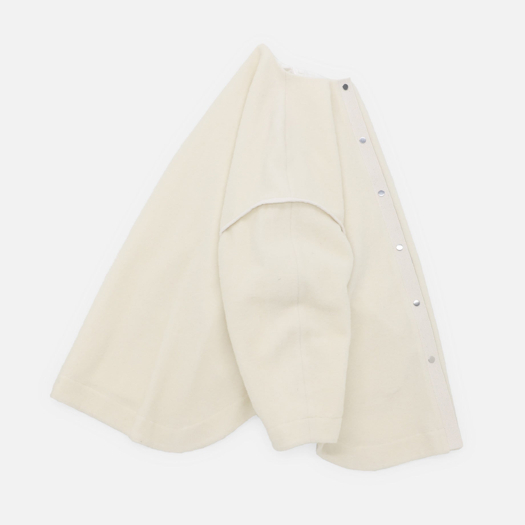 BRUSHED SWEAT JACKET(OFF WHITE)