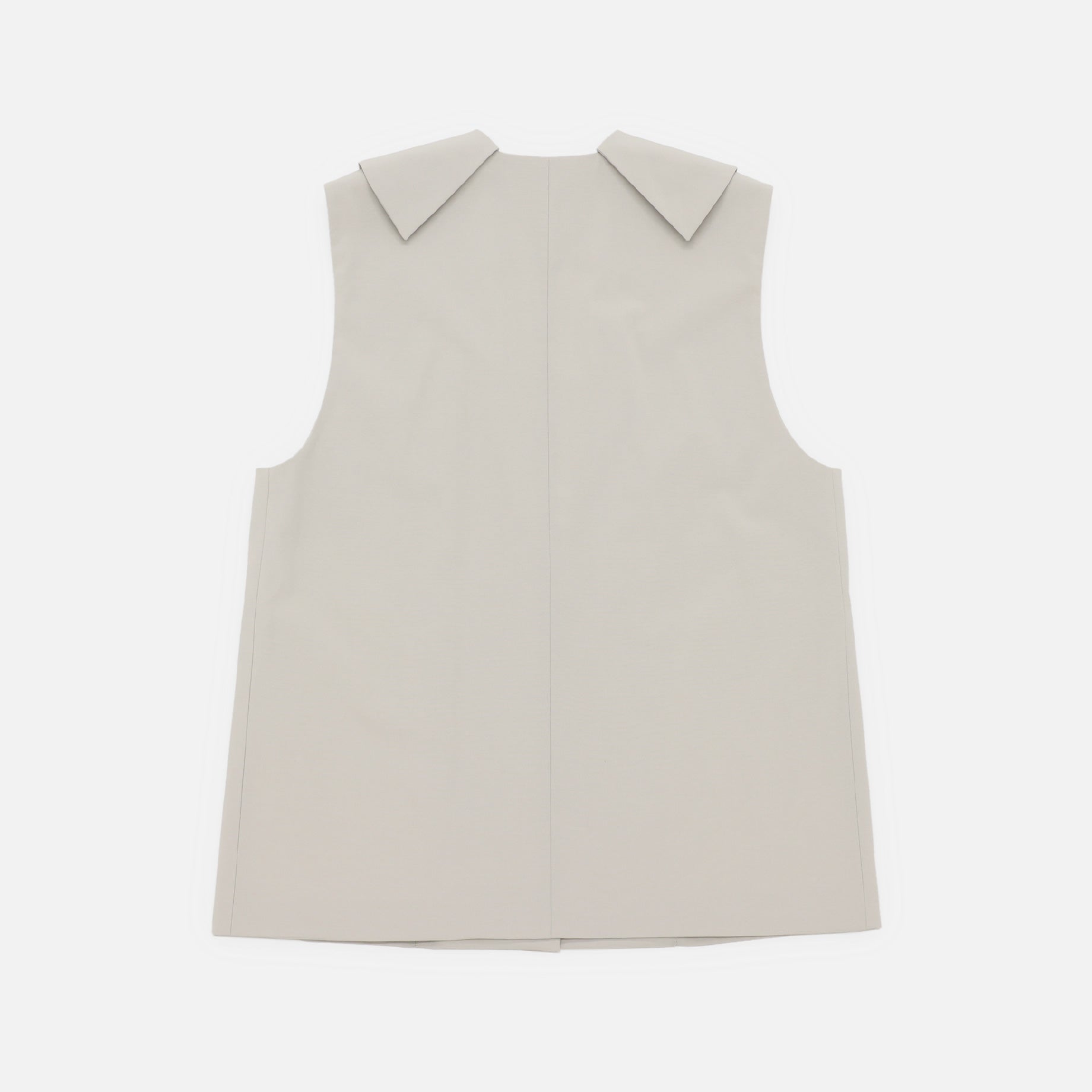 FLAT COLLAR VEST(IVORY)