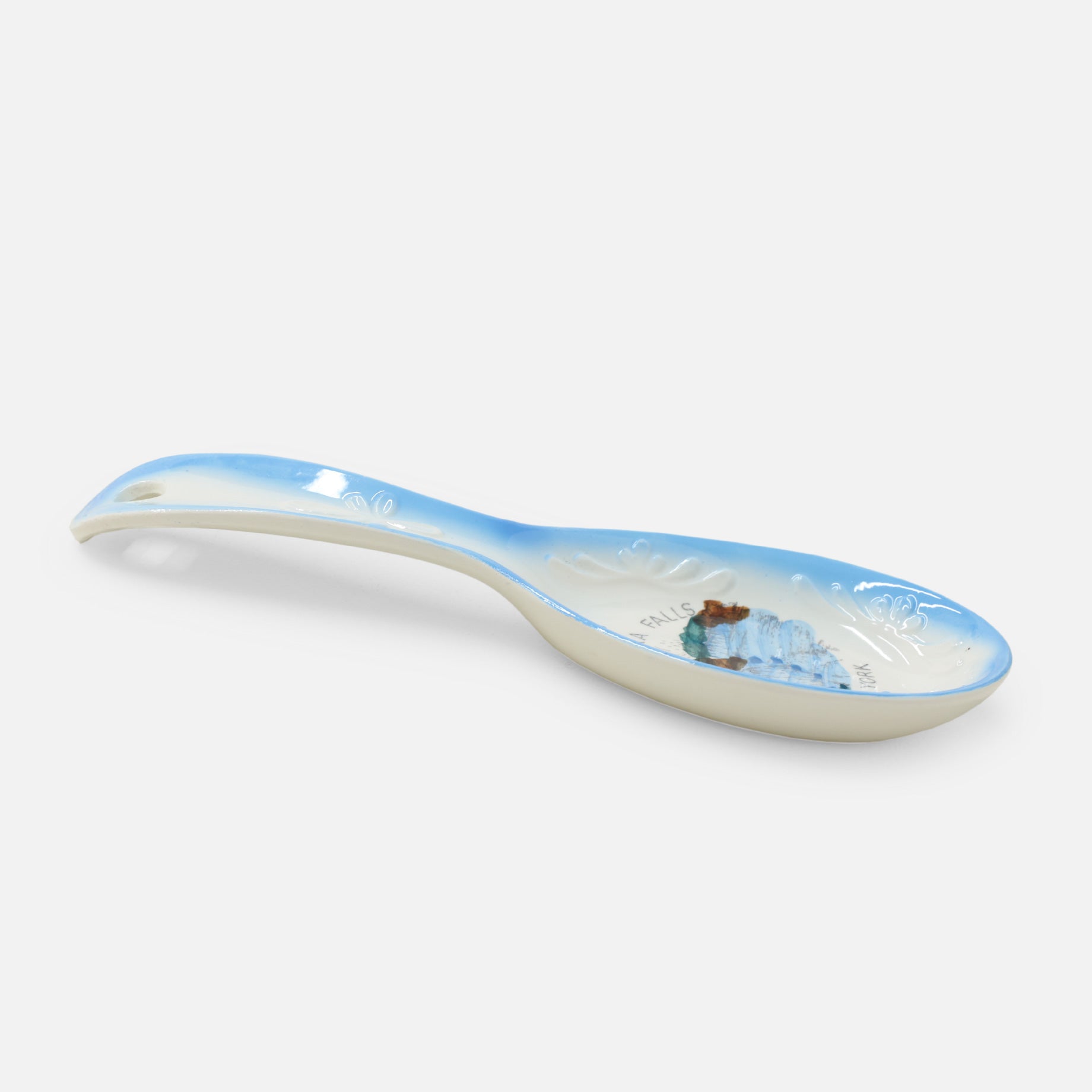 VINTAGE MISCELLANEOUS CERAMIC CHINA SPOON(NIAGARA FALL)