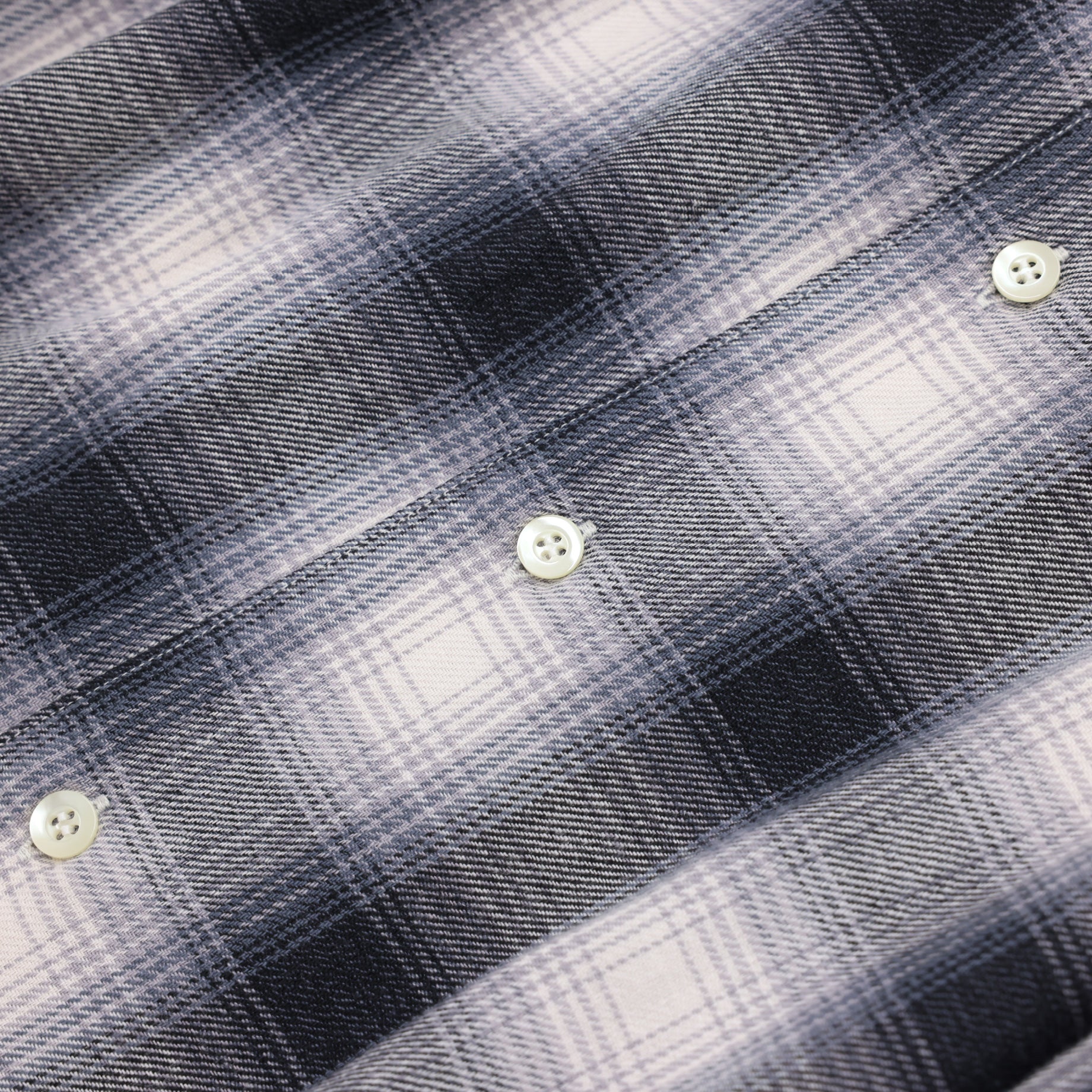 PAINTER SHIRT - COTTON PLAID(BLACK)