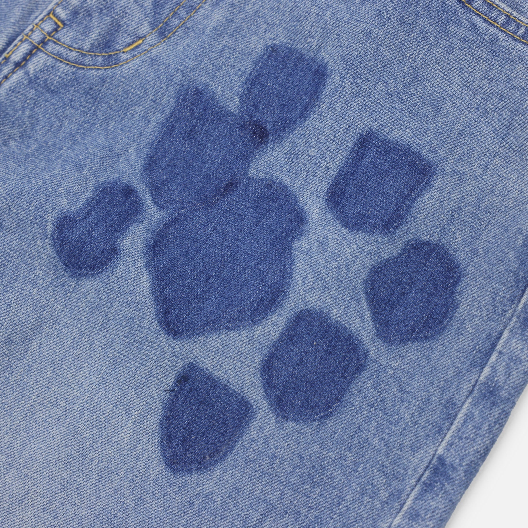 "MASU BOYS" EMBLEM BAGGY JEANS(INDIGO)