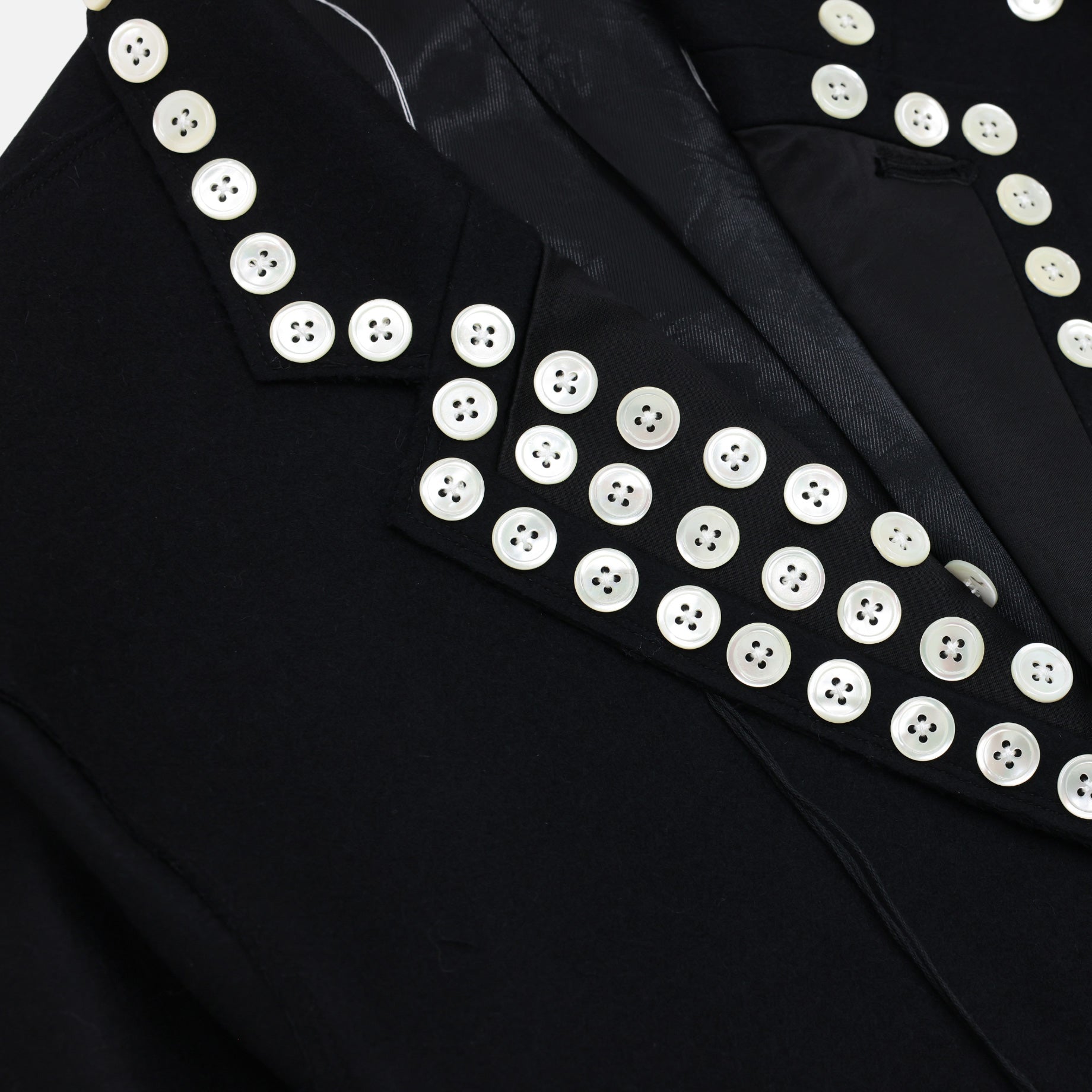 BUTTON JACKET(BLACK)