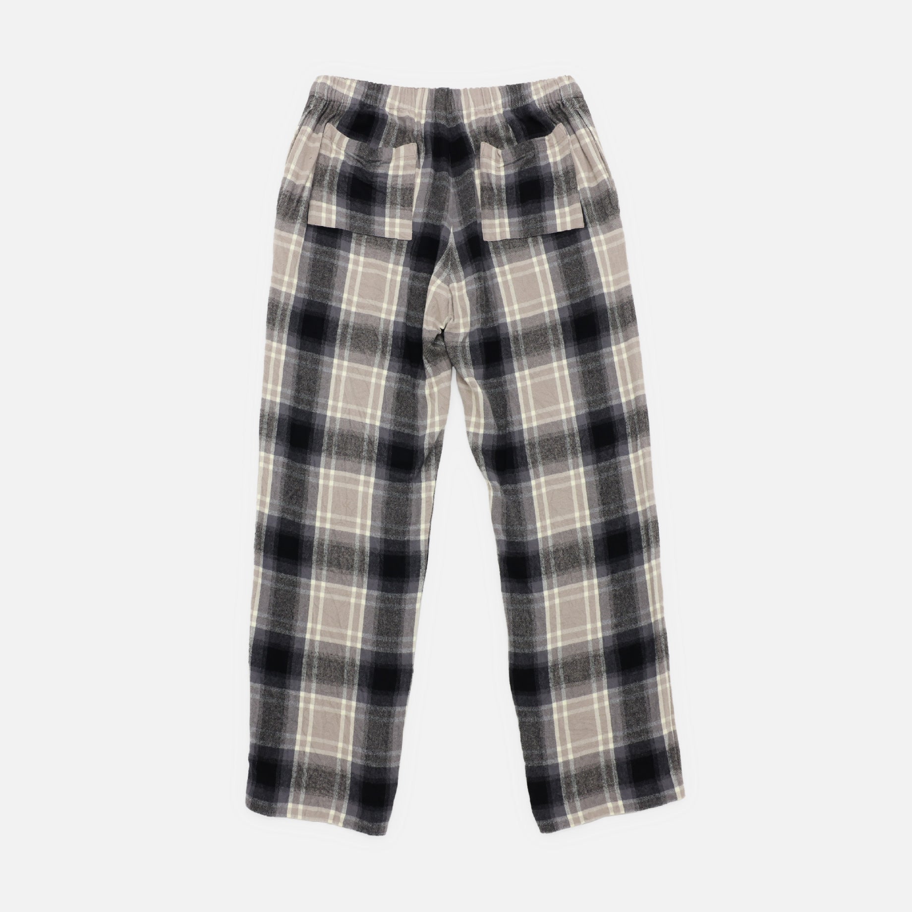 CHECK PANTS(BEIGE×BLACK)