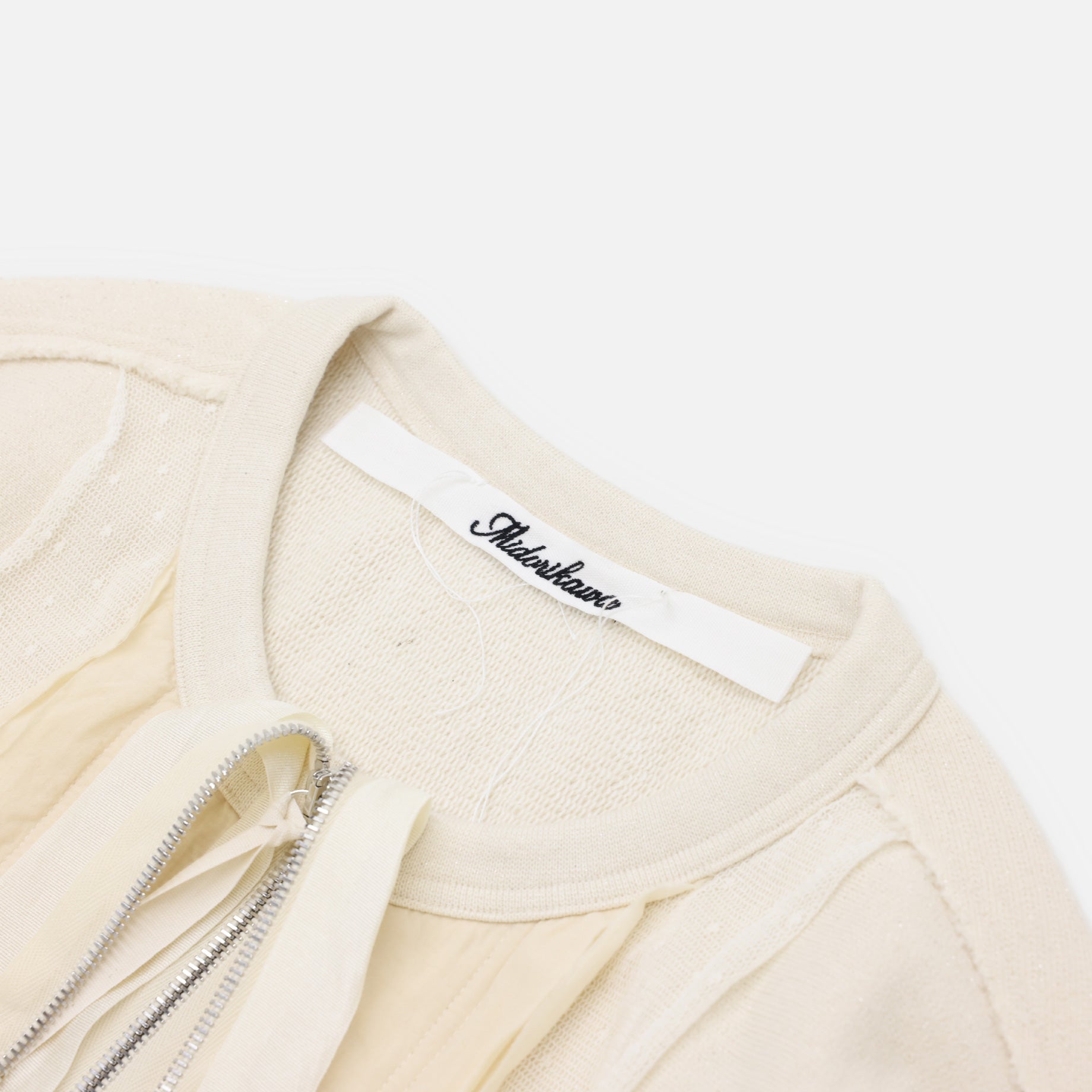 FULL ZIP SWEAT(IVORY)