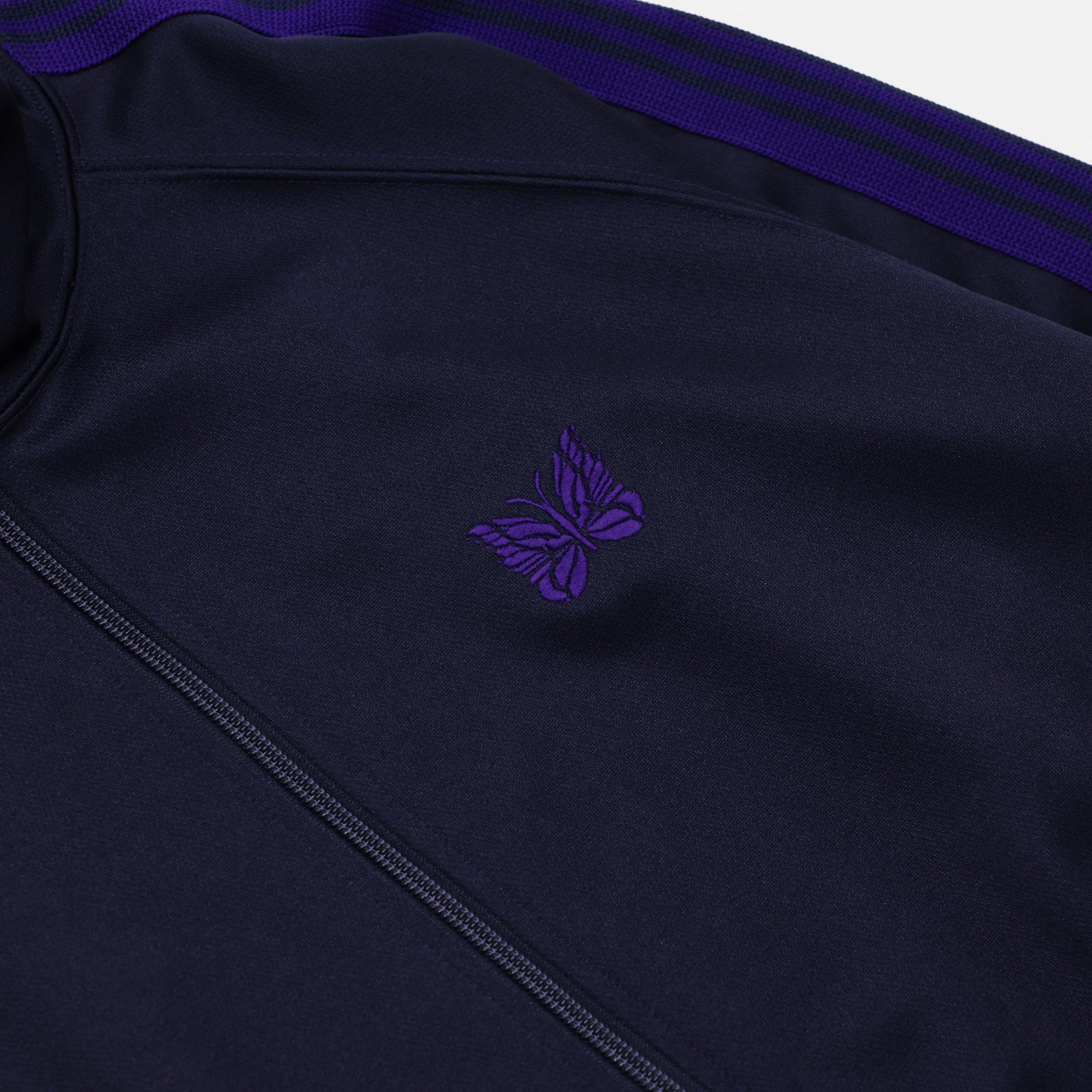 TRACK JACKET - POLY SMOOTH(NAVY)
