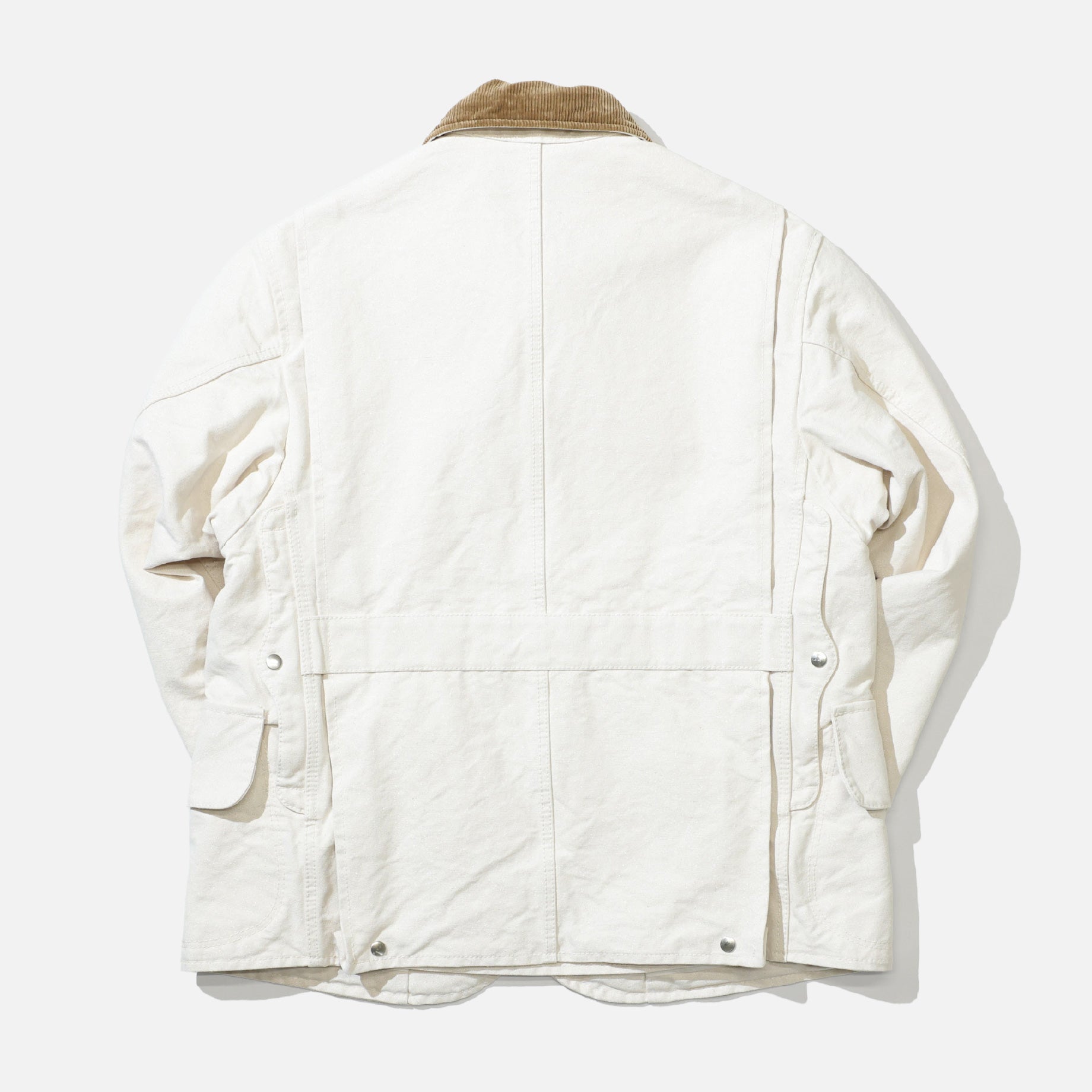 GLITTER CANVAS HUNTING JACKET (IVORY)