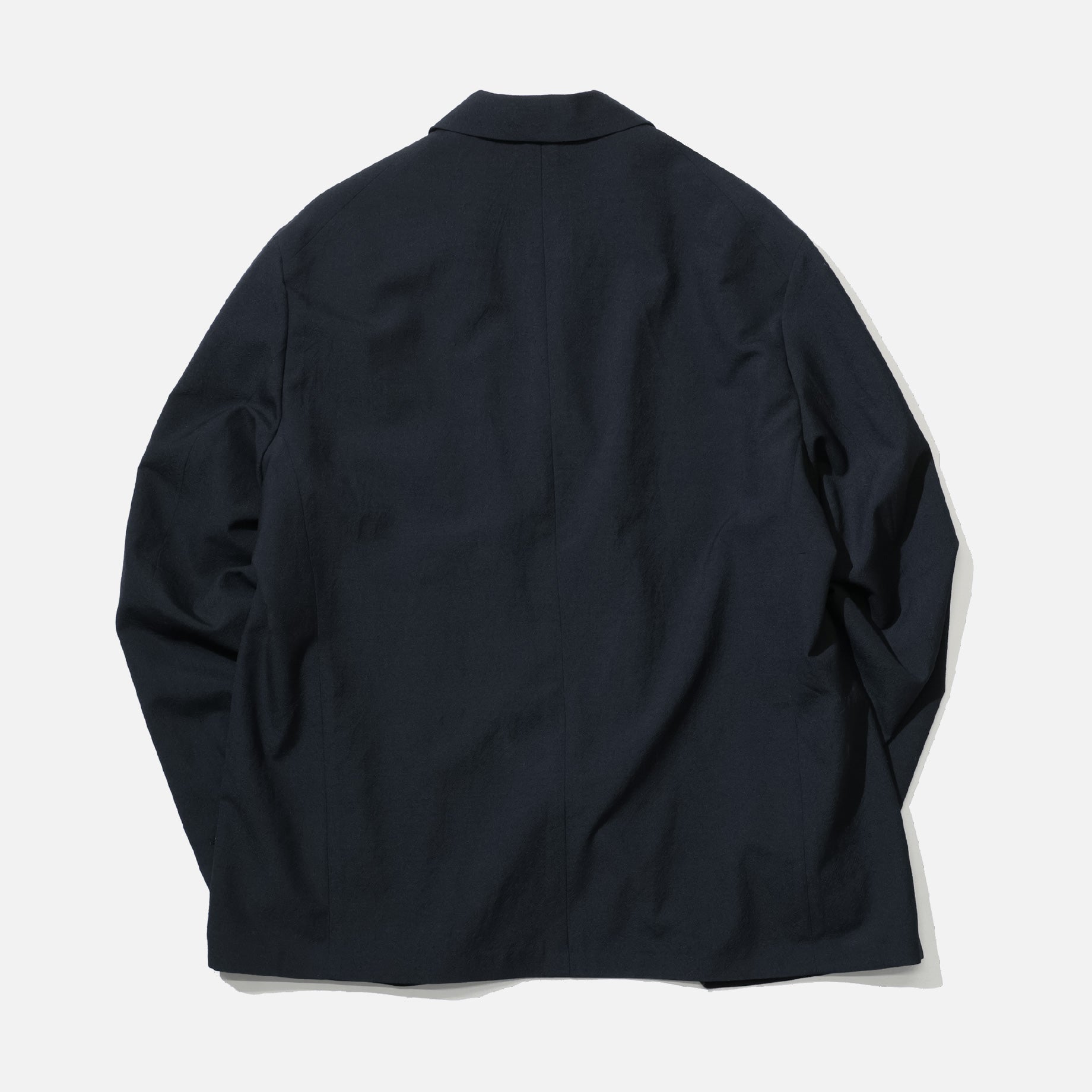 WOOL TROPICAL - DOUBLE BREASTED JACKET(BLACK)