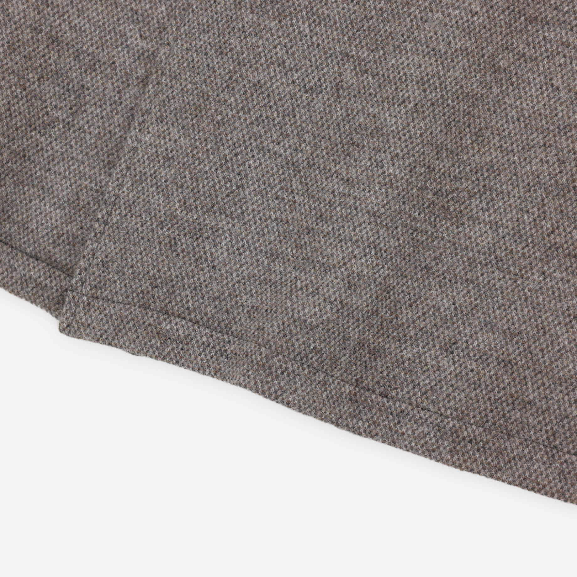 KNIT BALMACAAN COAT(BEIGE)