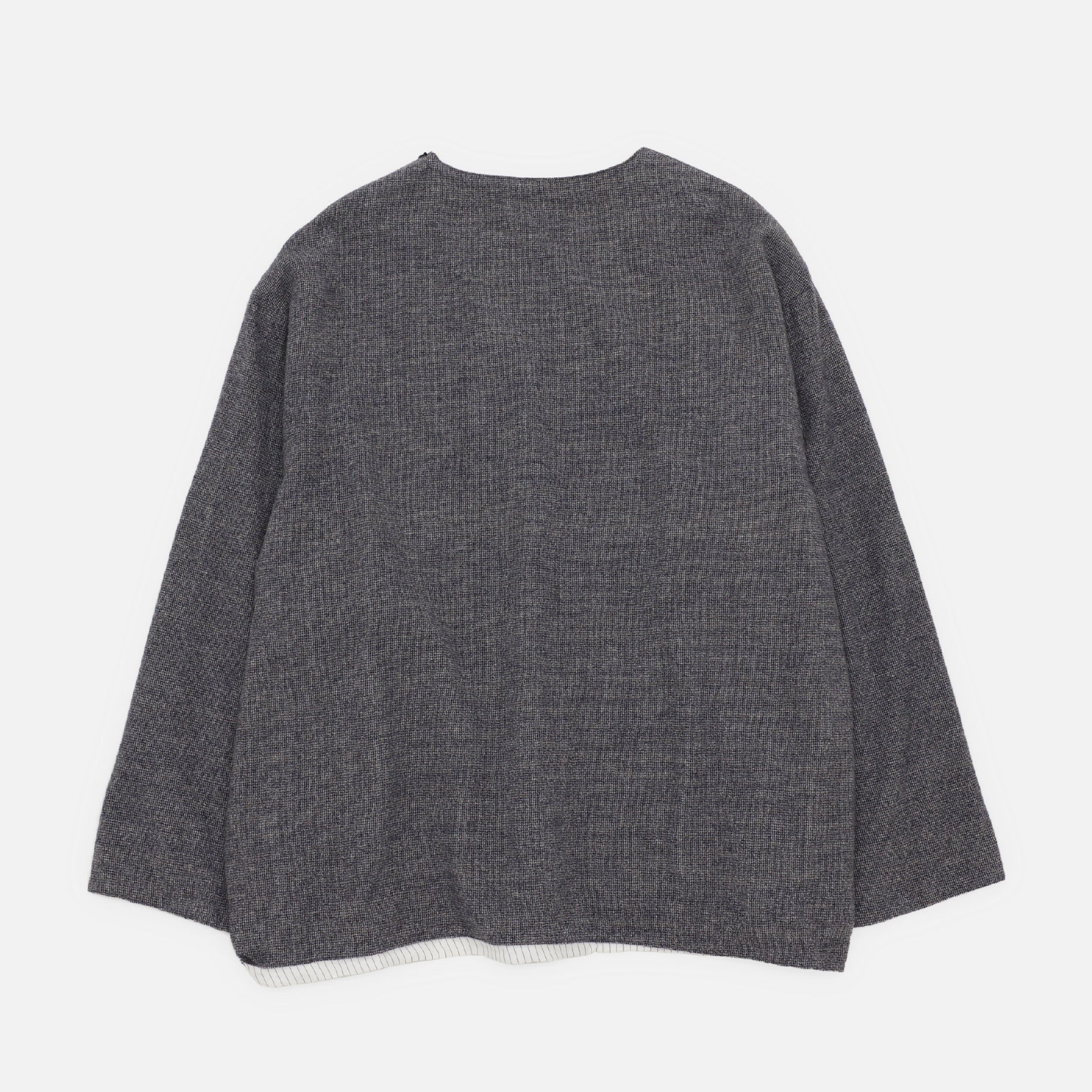 CREW NECK SHIRTS(CHARCOAL)
