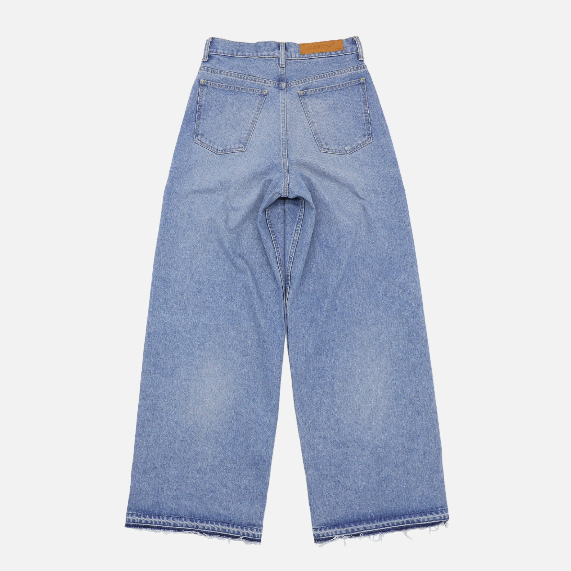 "MASU BOYS" EMBLEM BAGGY JEANS(INDIGO)