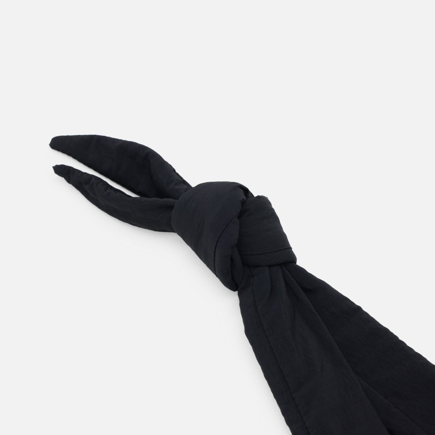 "$" KNOT BAG(BLACK)