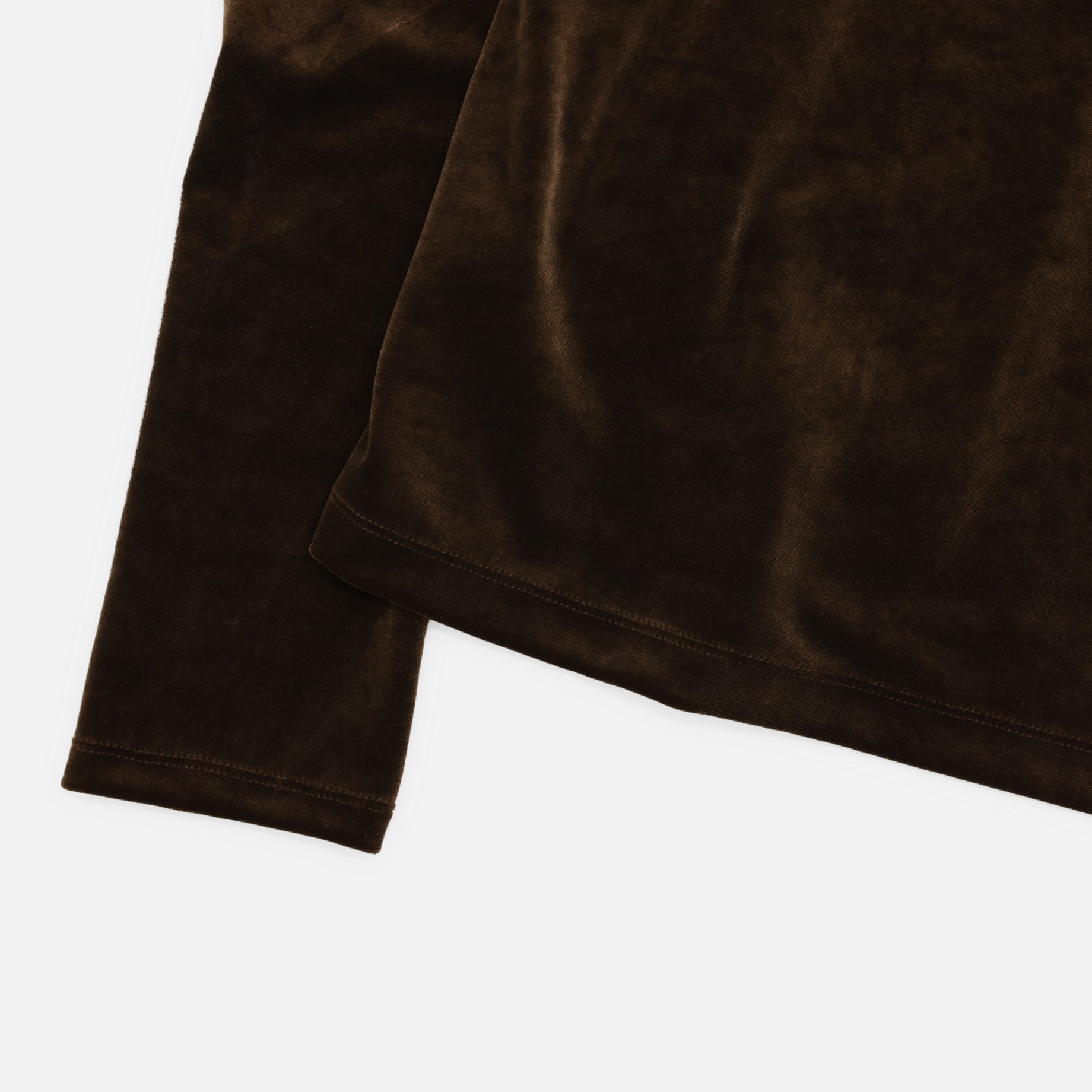 PUFF SLEEVE - VELOUR(BROWN)