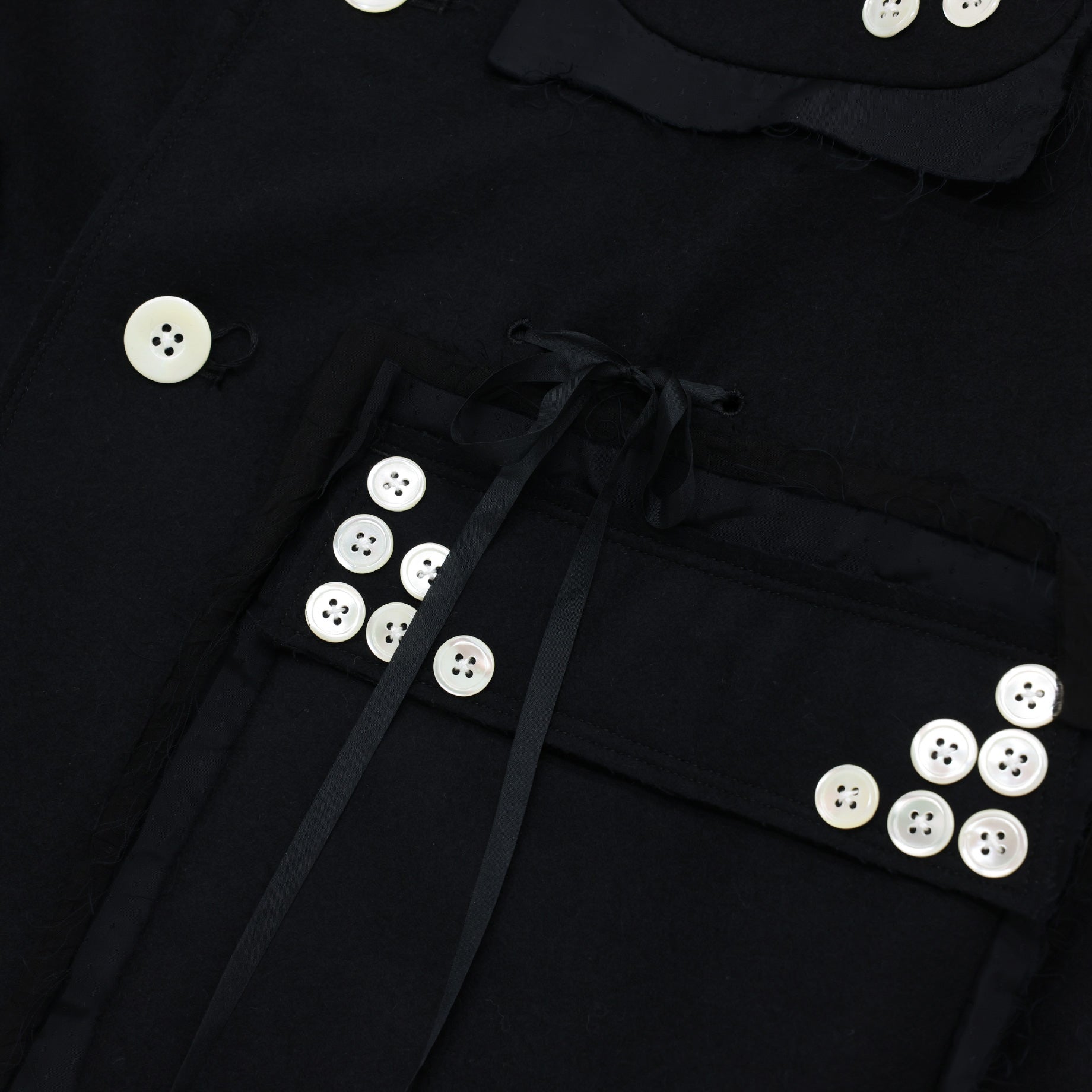 BUTTON JACKET(BLACK)