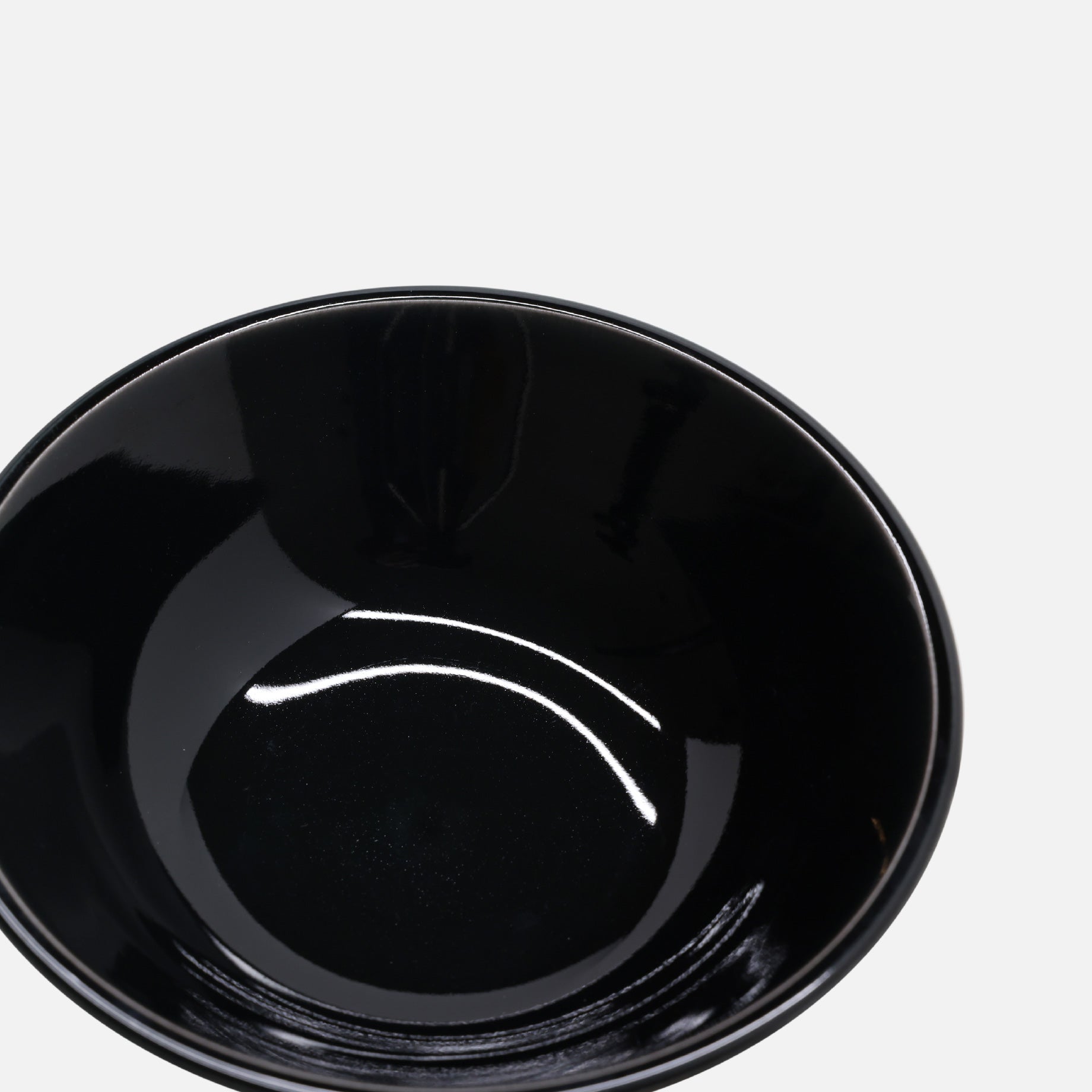 VINTAGE CERAMIC POSTMODERN DESIGN BOWL(BLACK)