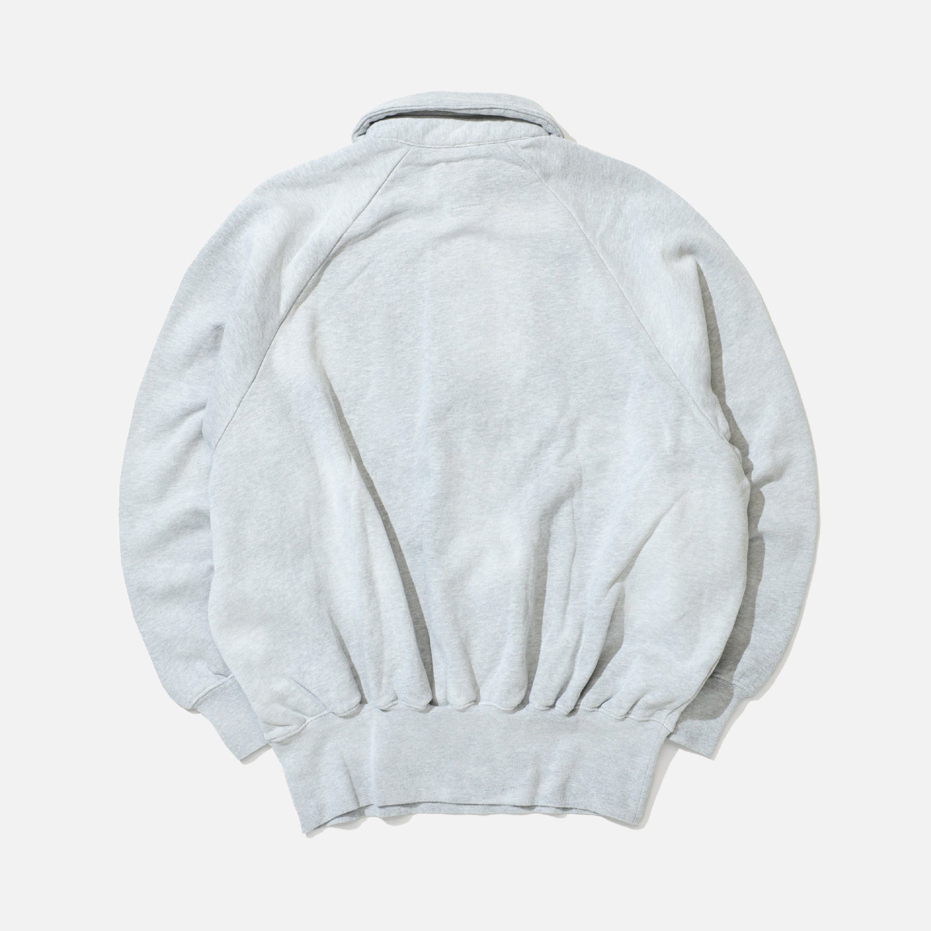 LOGOTYPE POLO SWEATSHIRT (GREY)