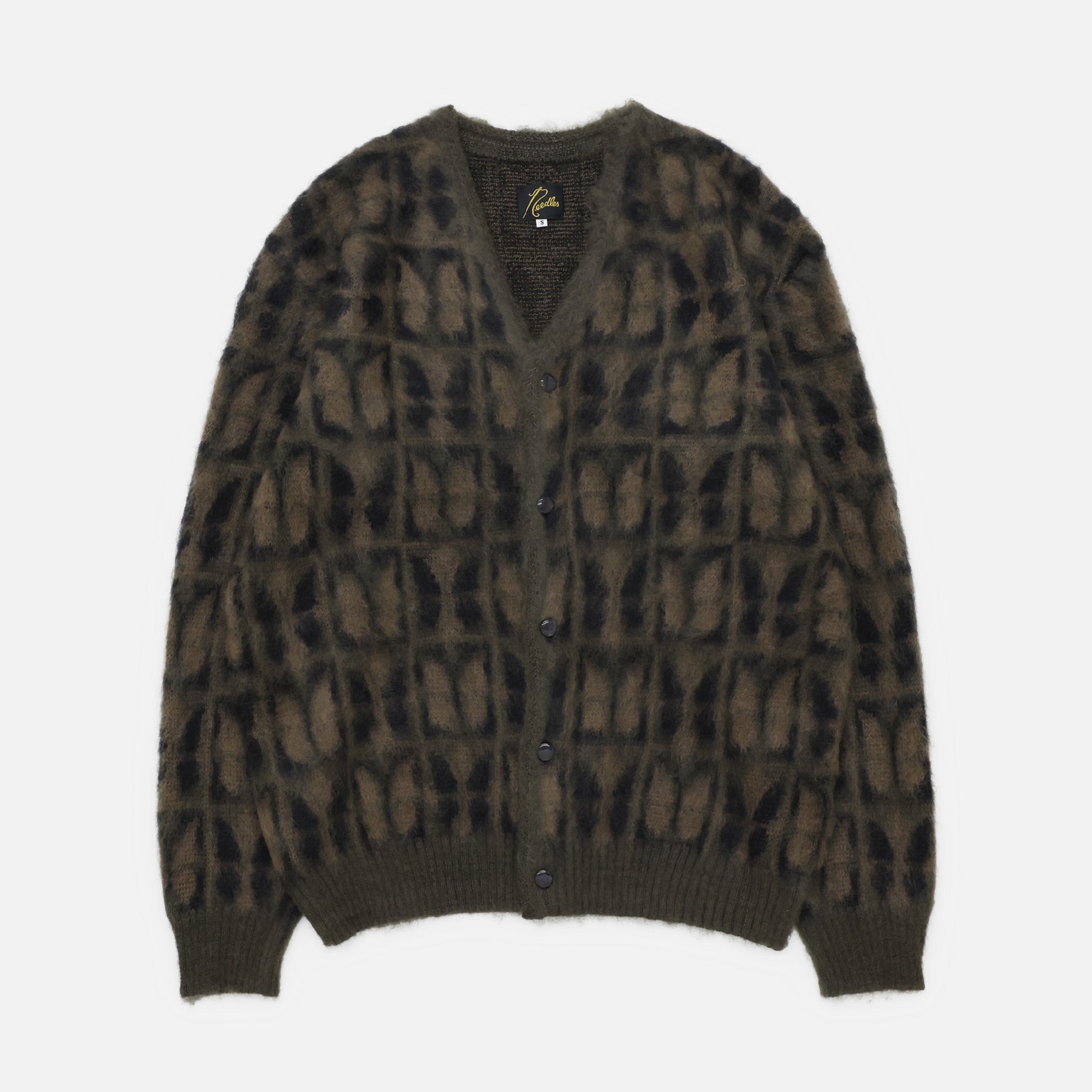 MOHAIR CARDIGAN - PAPILLON(OLIVE)
