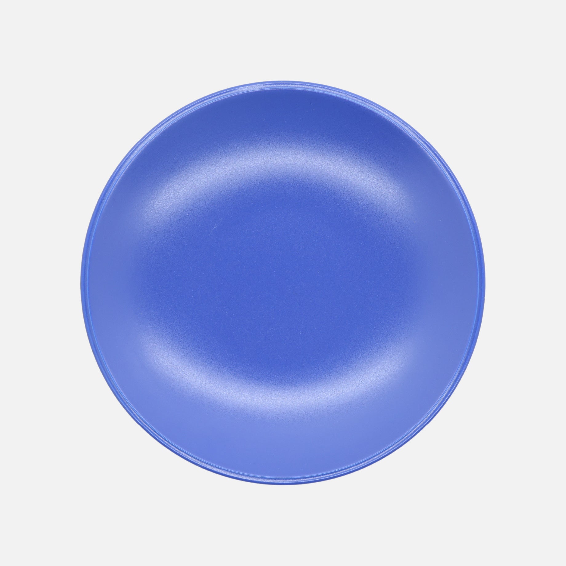 VINTAGE CERAMIC POSTMODERN DESIGN PLATE(BLUE)