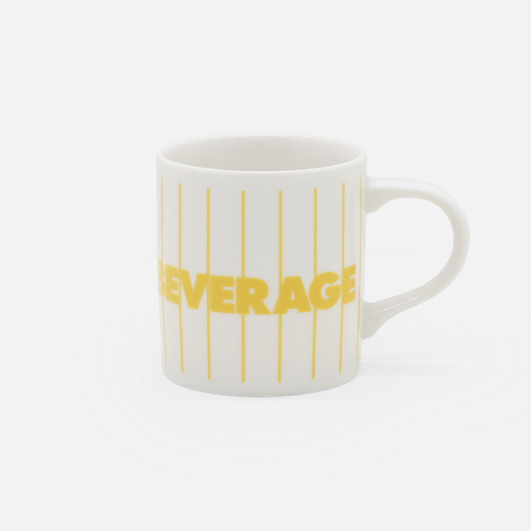 "BEVERAGE" MUG(YELLOW)