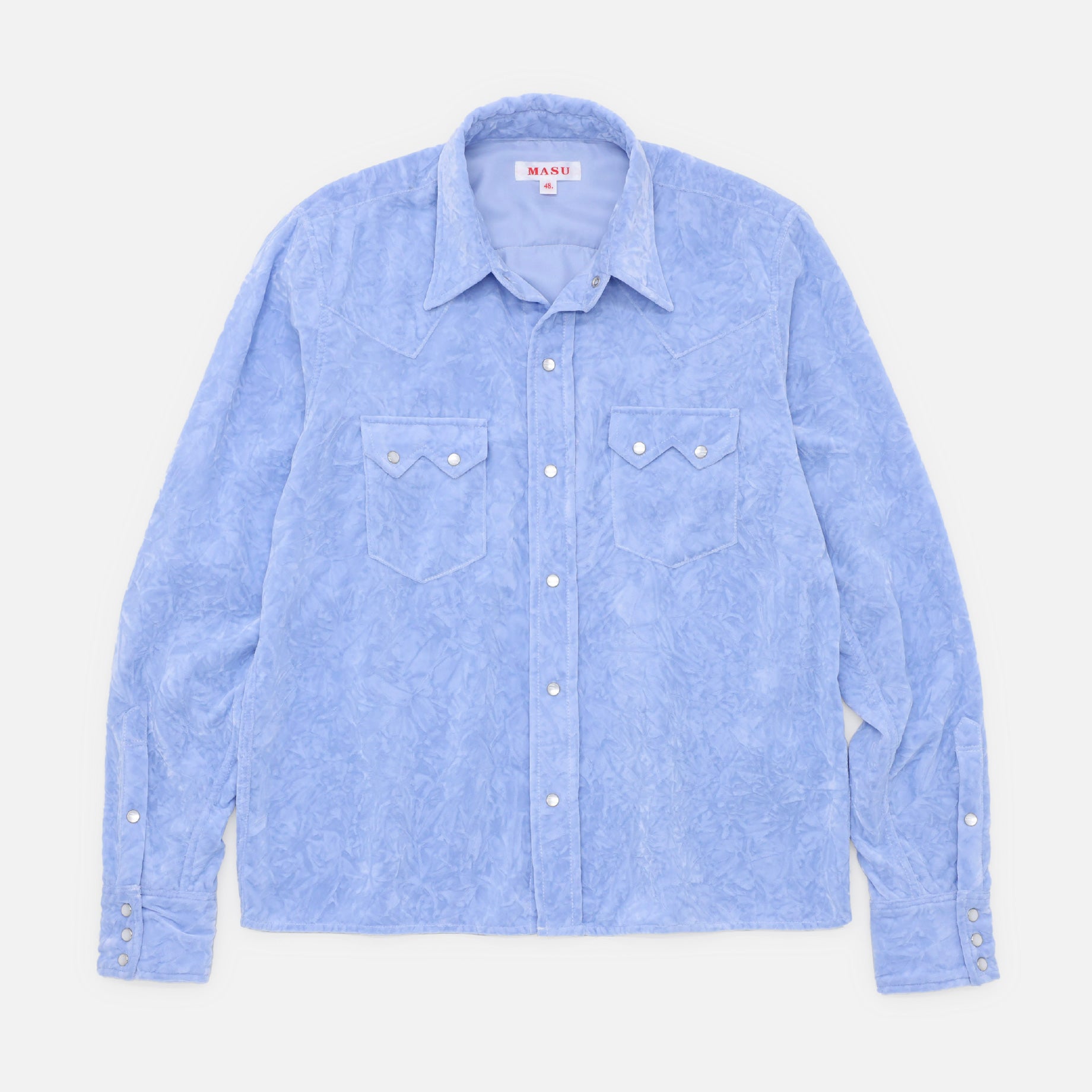 ELEPHANT WESTERN SHIRT(SAX)