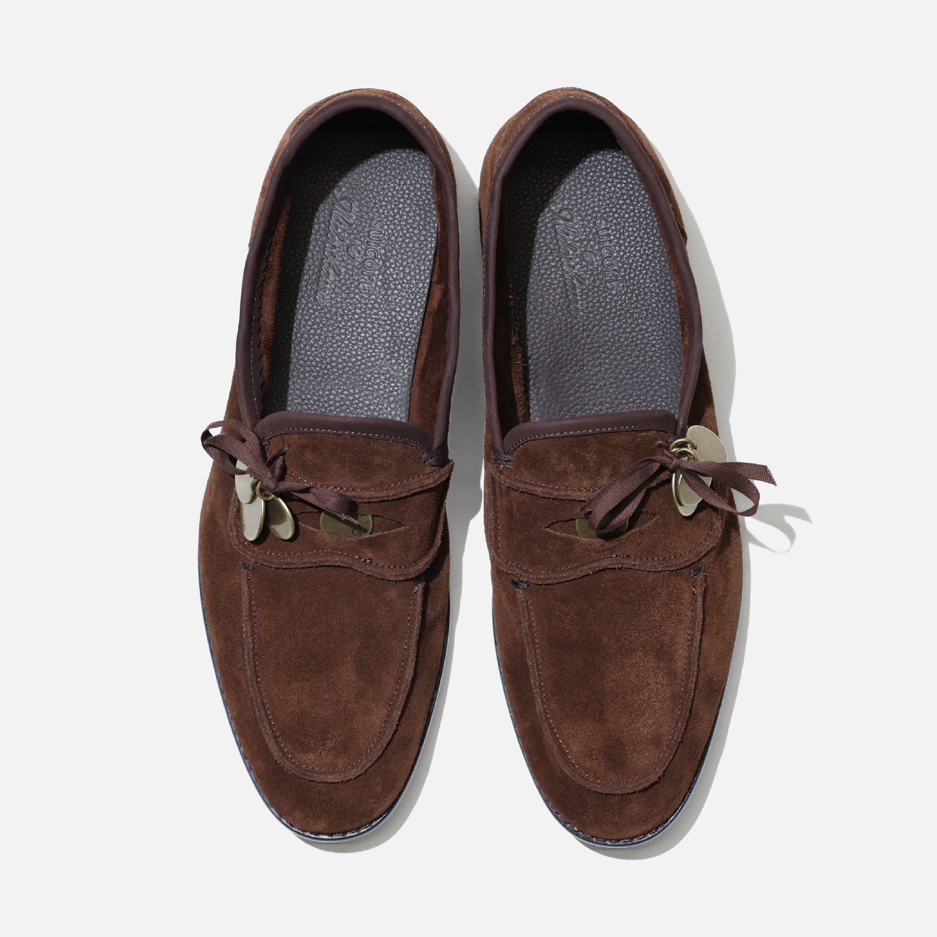 COIN LOAFERS (BROWN)