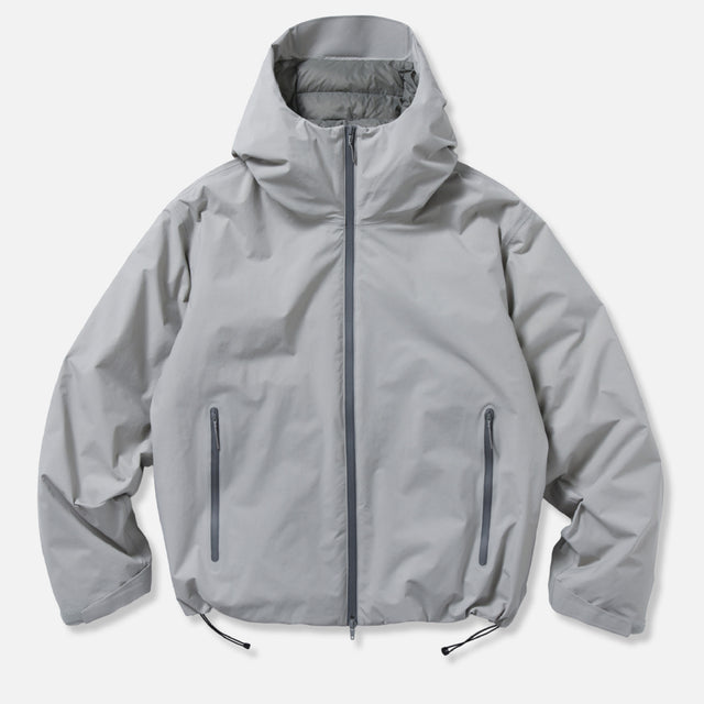 3LYR DOWN HOODIE (LT.GRAY)