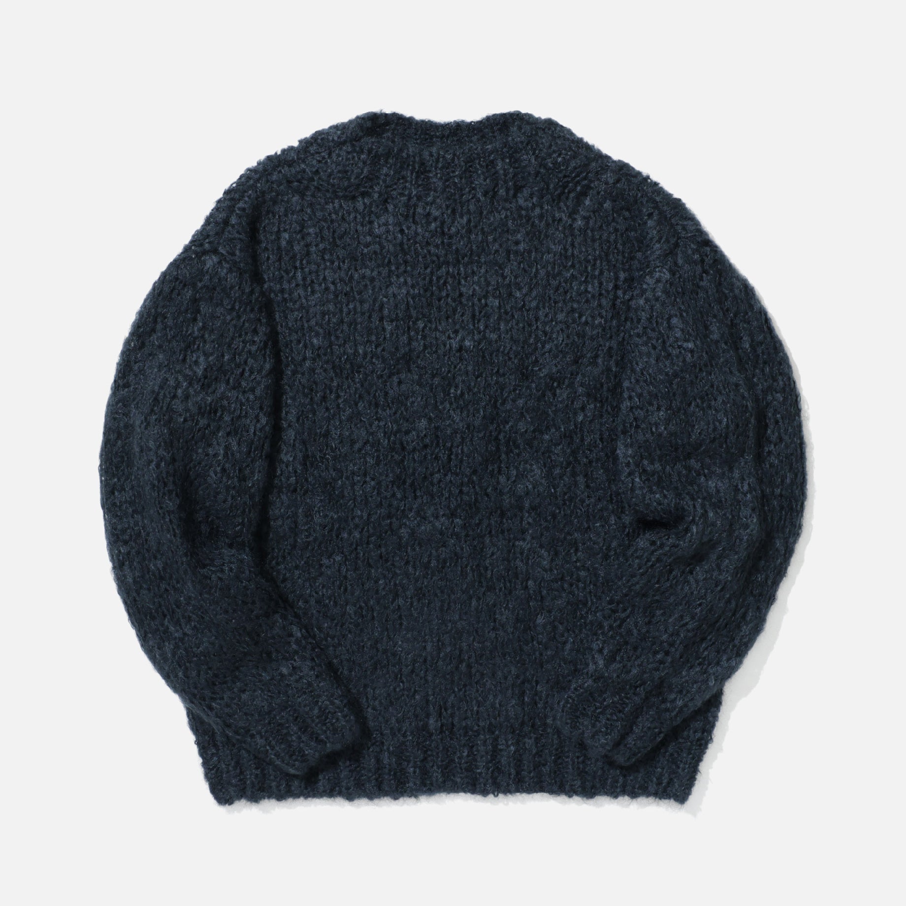 MOHAIR PULLOVER KNIT(BLACK)