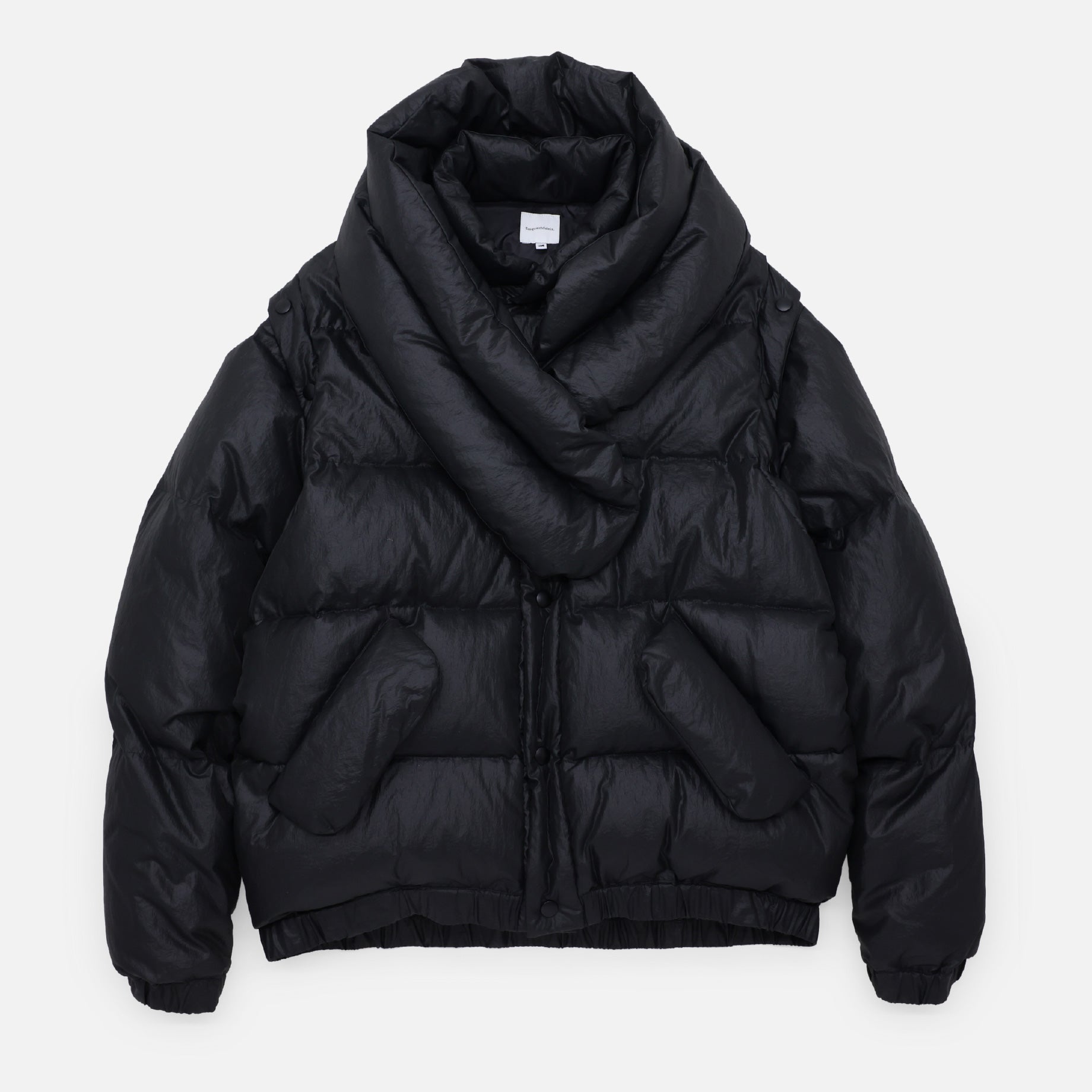 BACK TO THE DOWN JACKET(BLACK)