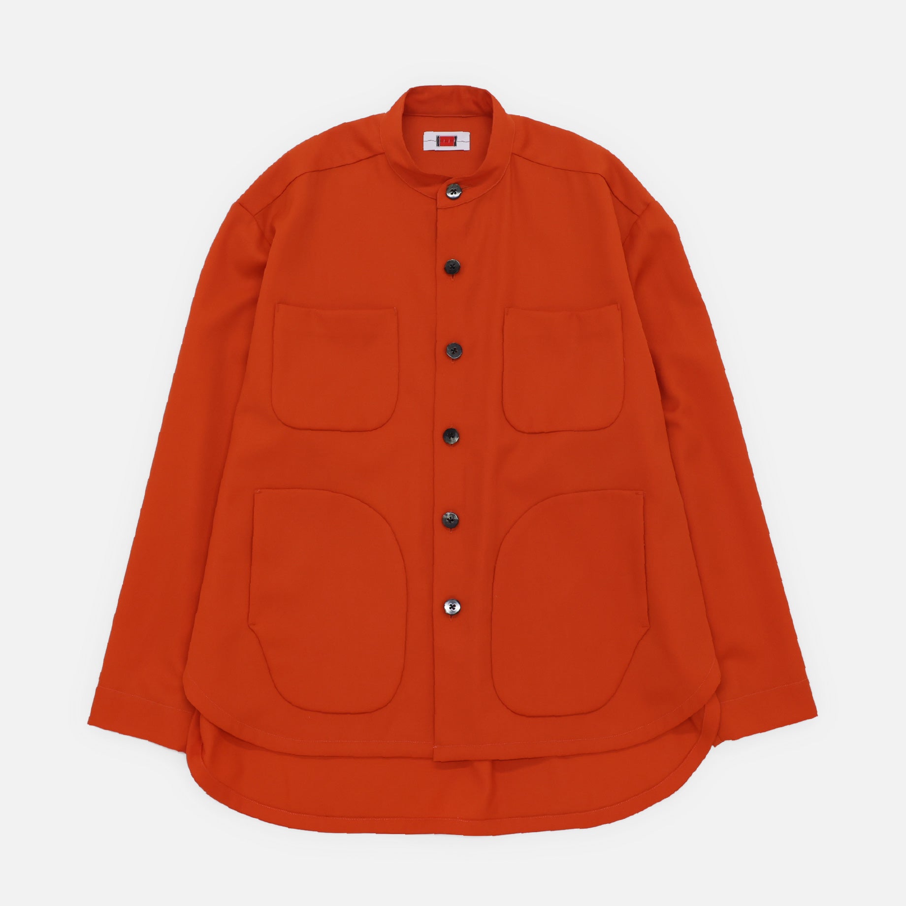 WOOL TWILL CPO(ORANGE)