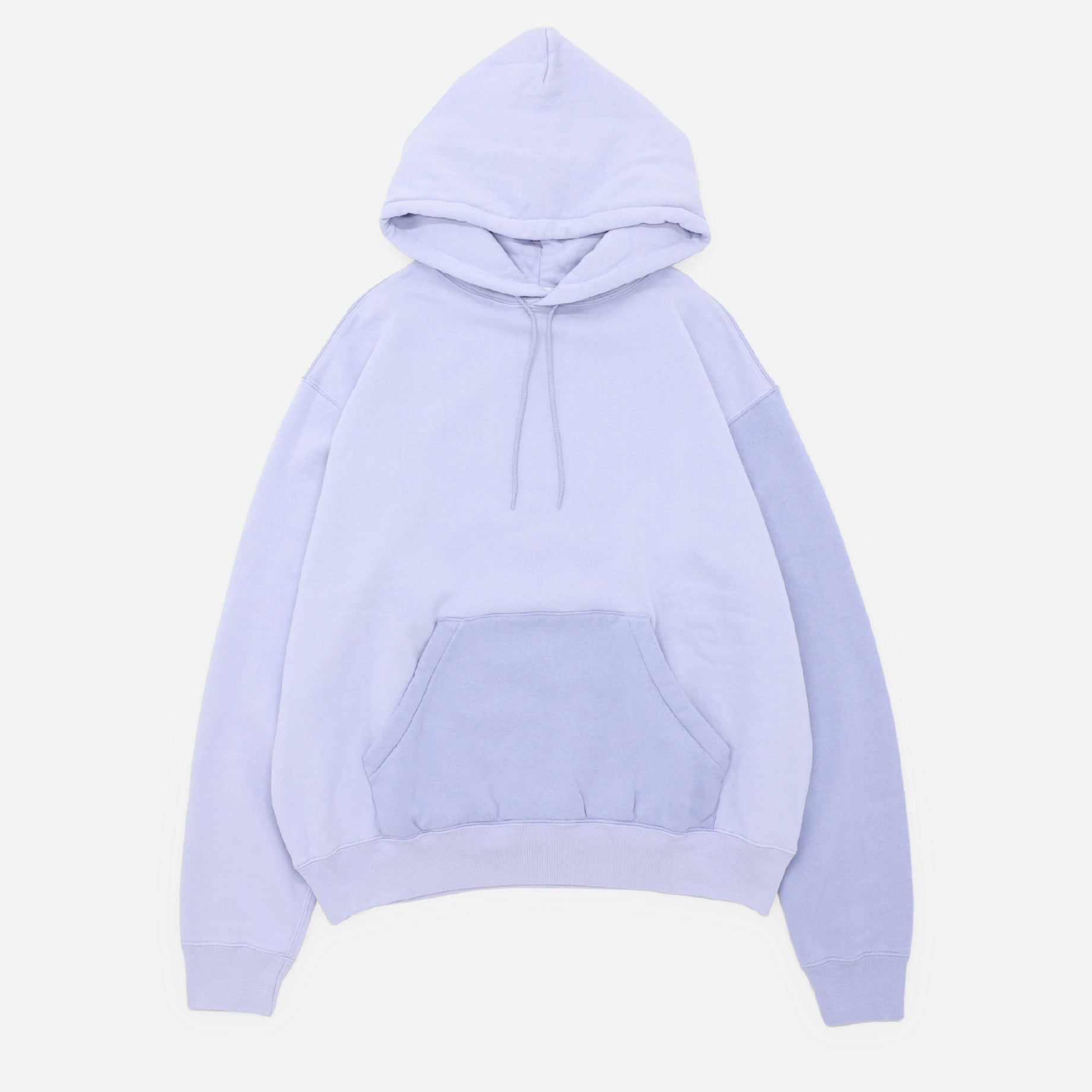 SWITCHING SWEAT HOODIE(SAX)
