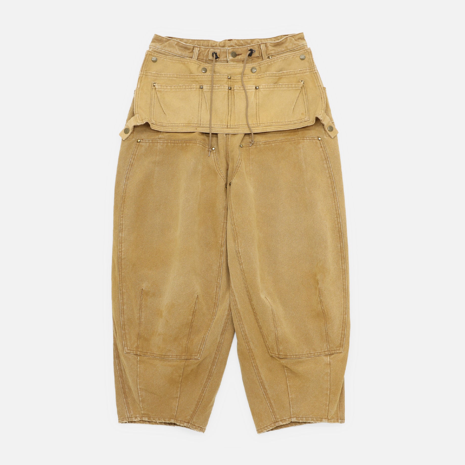H.D PANT - APRON / 16OZ COTTON CANVAS (BROWN)