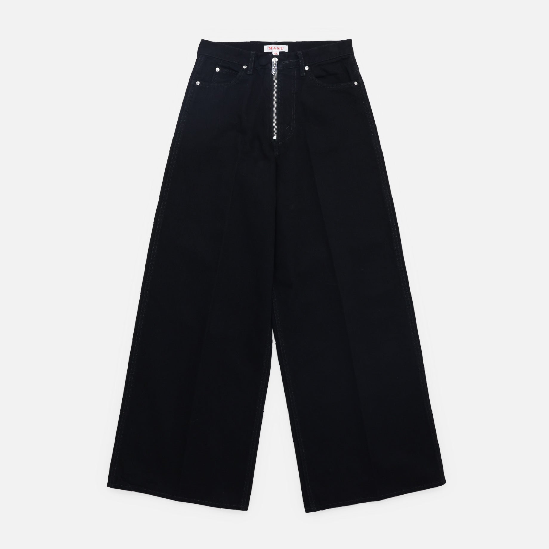 "MASUBOYS" BAGGY JEANS WASHED(BLACK)