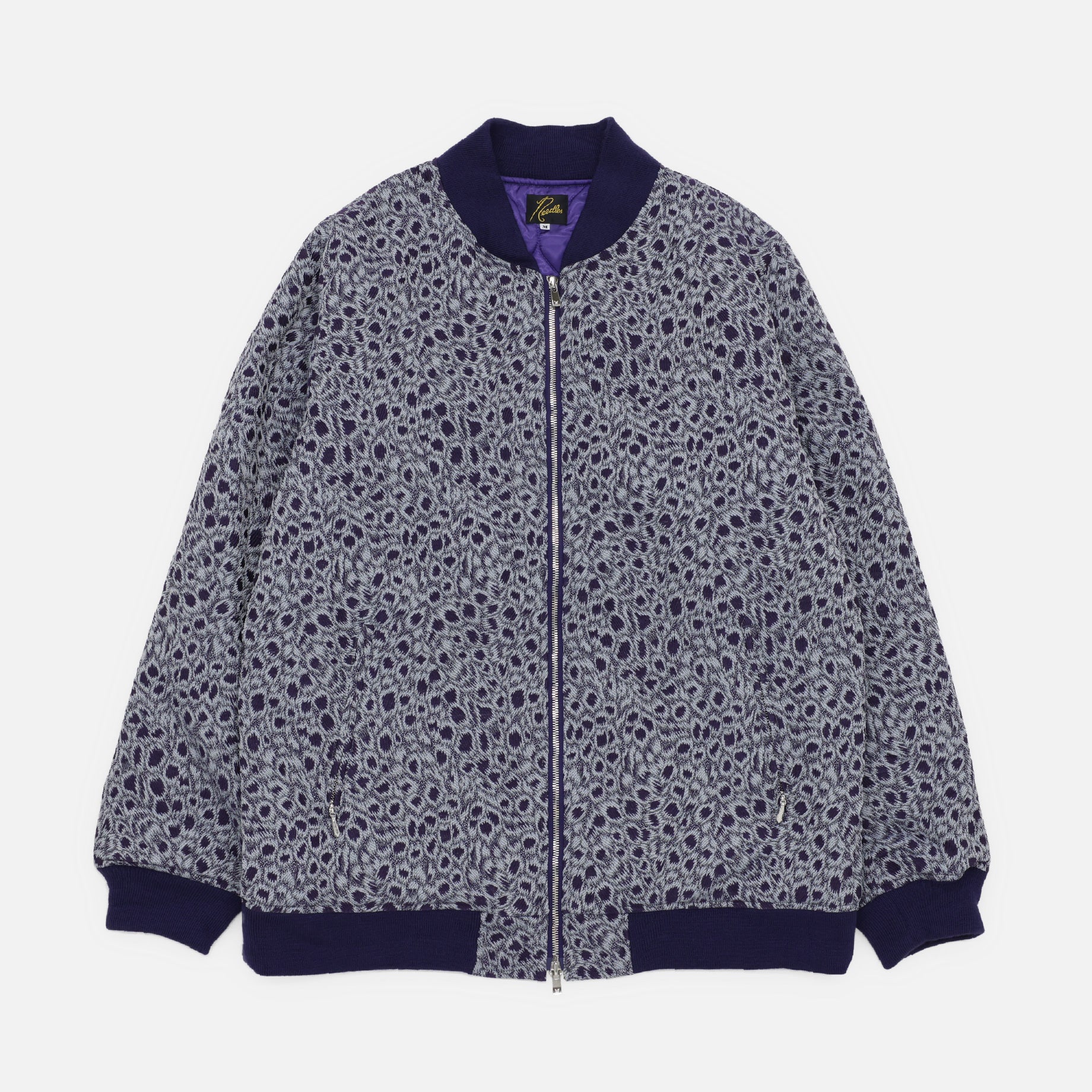 B.B. JACKET - PE/AC/W PEACOCK JQ.(PURPLE)