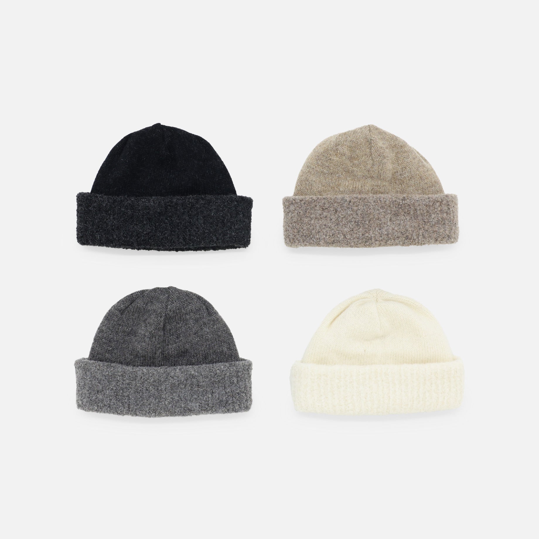 WO/AL KNIT CAP (WHITE)