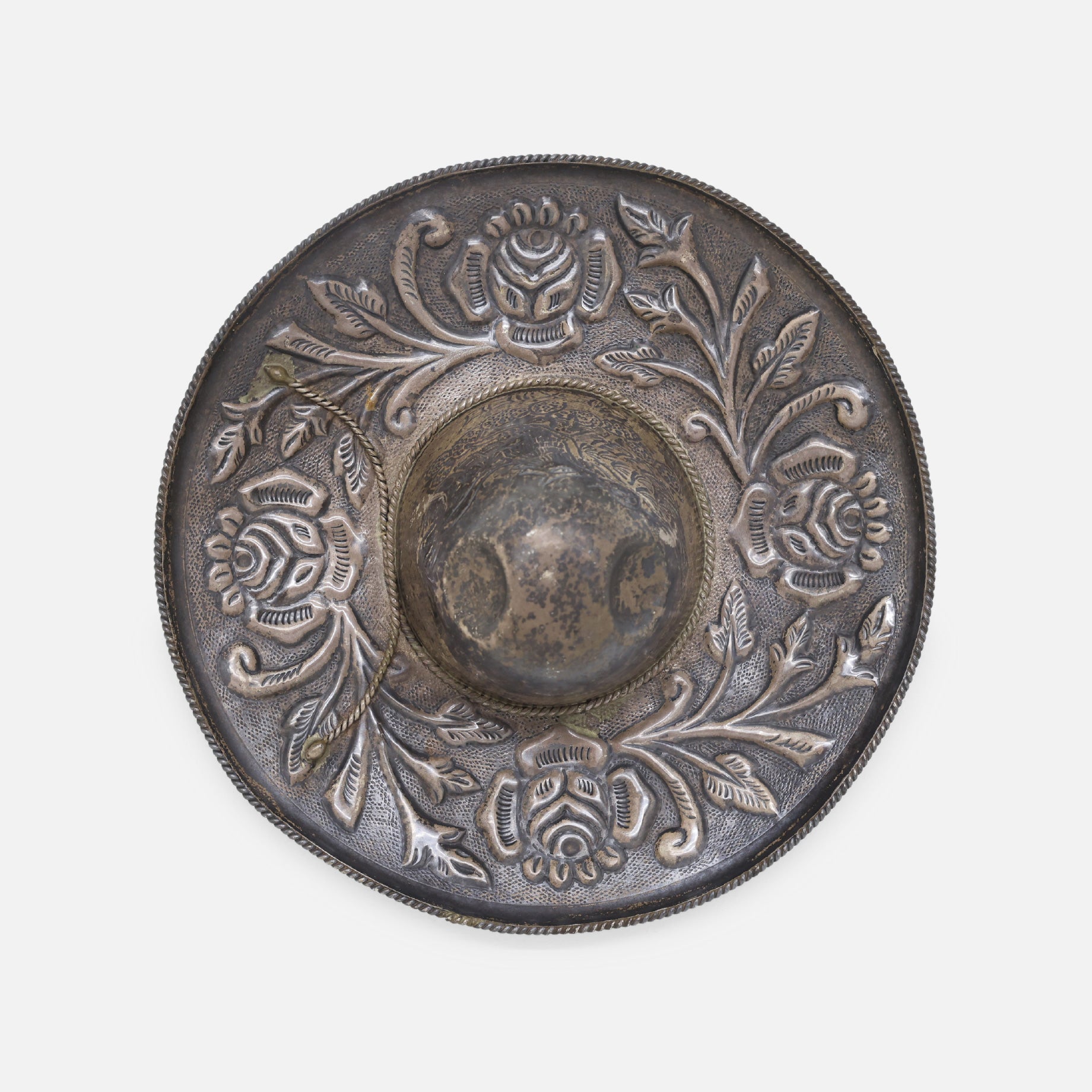 VINTAGE FOLK ART SOMBRERO