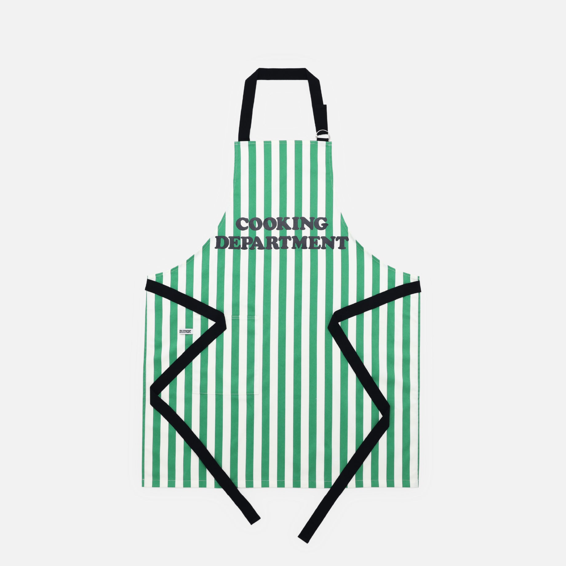 APRON MARKET STRIPE(GREEN)