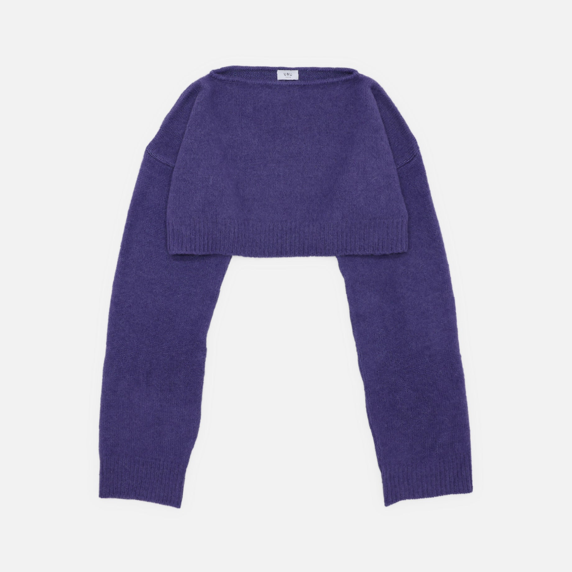 KNIT MUFFLER(L.PURPLE)