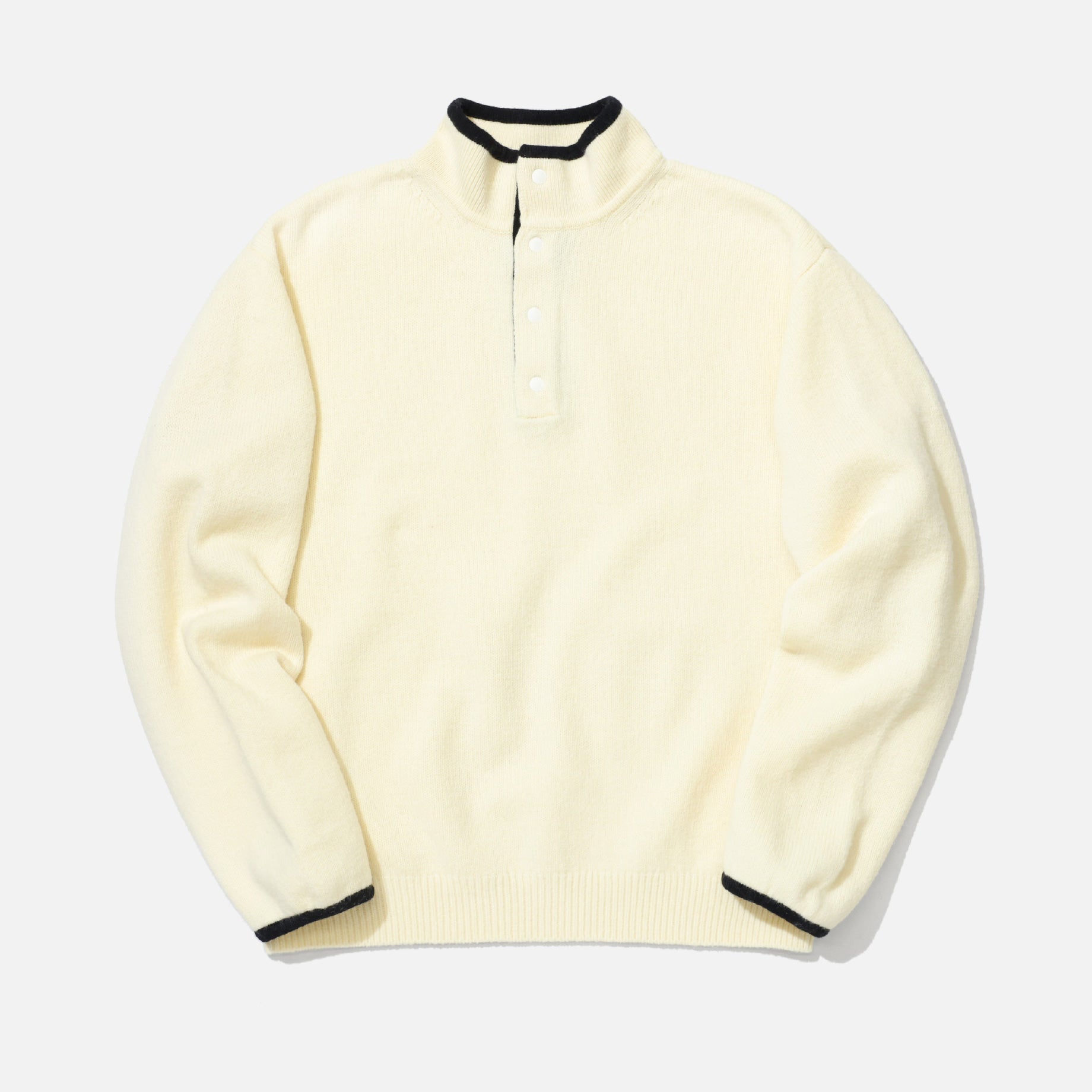 5G WOOL PULLOVER KNIT (OFF WHITE)