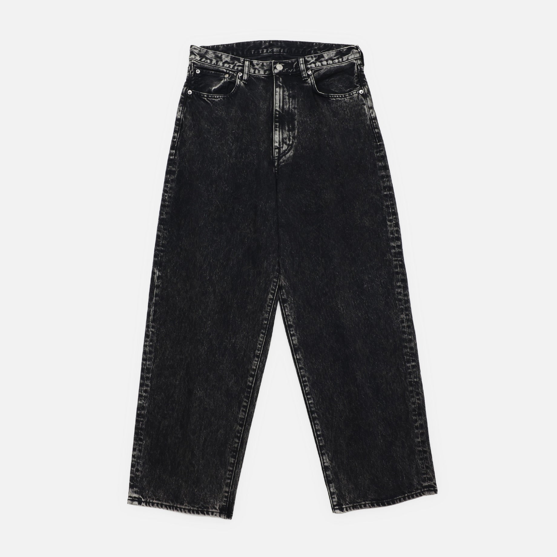 5 POCKET PANTS TYPE C(BLACK)