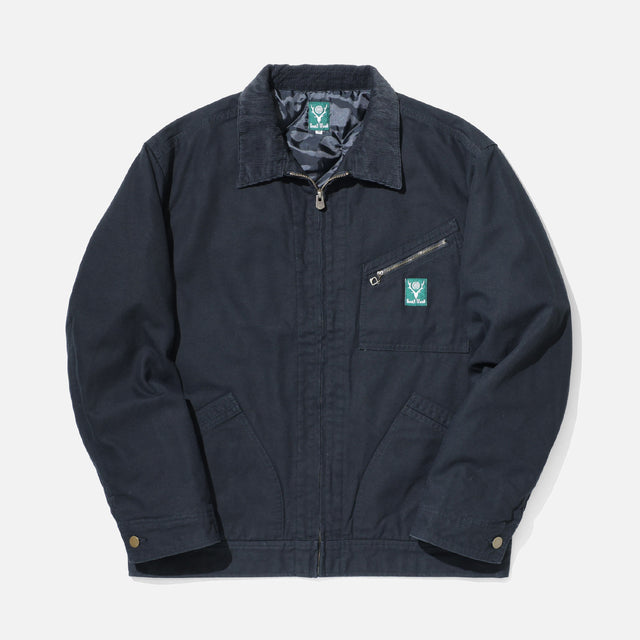 WORK JACKET - 11.5OZ COTTON CANVAS (BLACK)