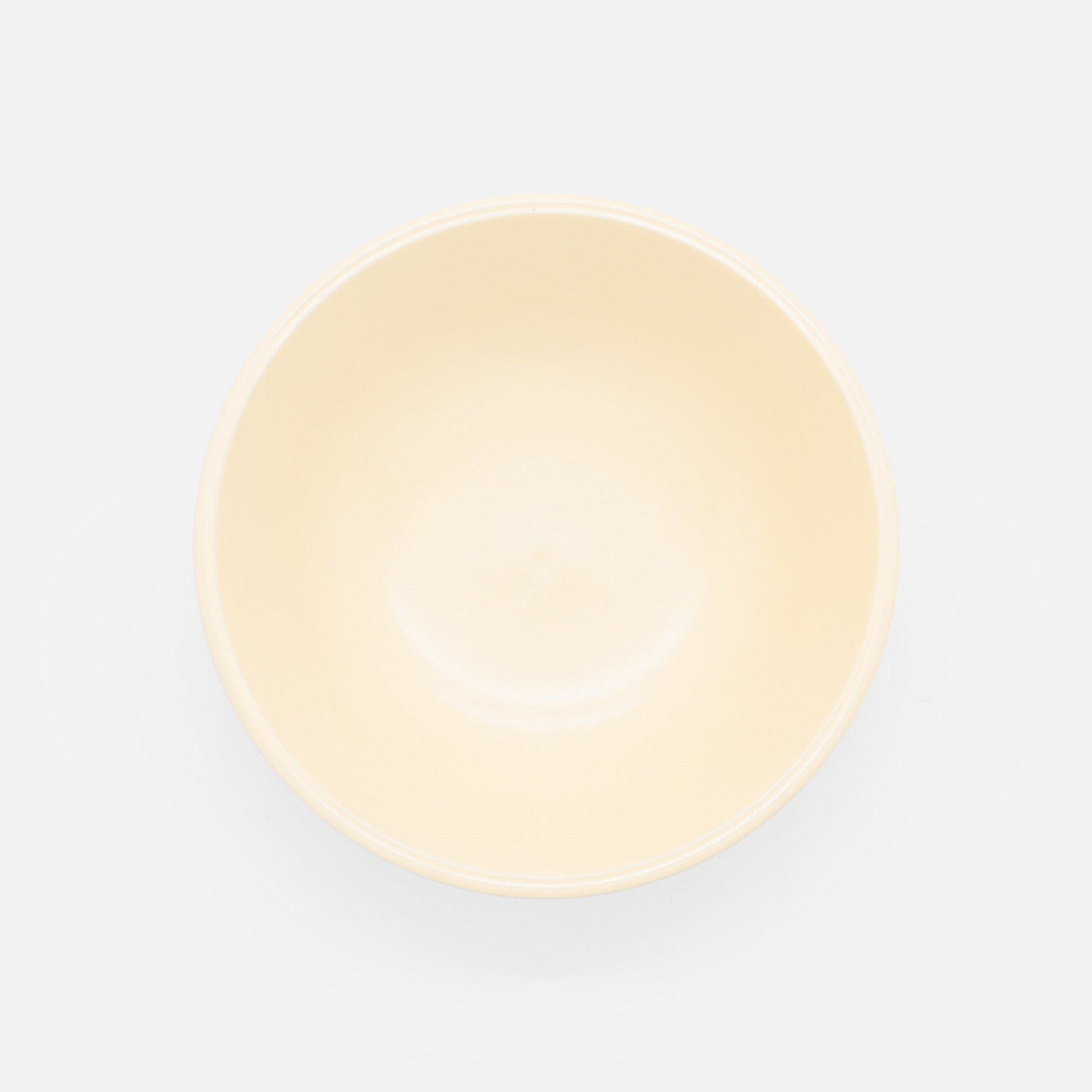 VINTAGE CERAMIC POSTMODERN DESIGN BOWL(ECRU)
