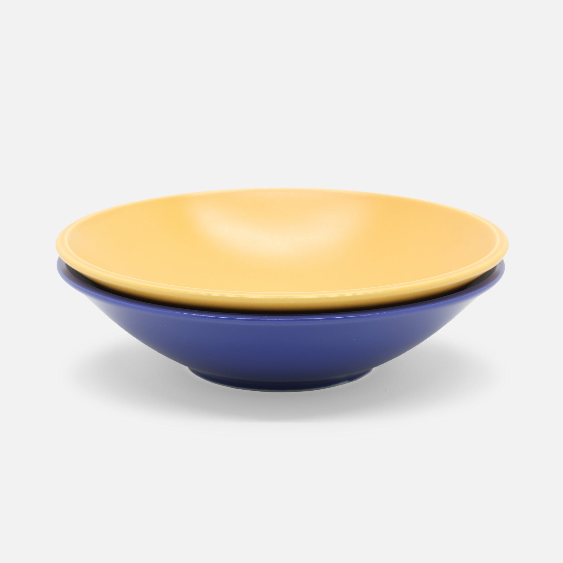 VINTAGE CERAMIC POSTMODERN DESIGN PASTA BOWL(ORANGE)