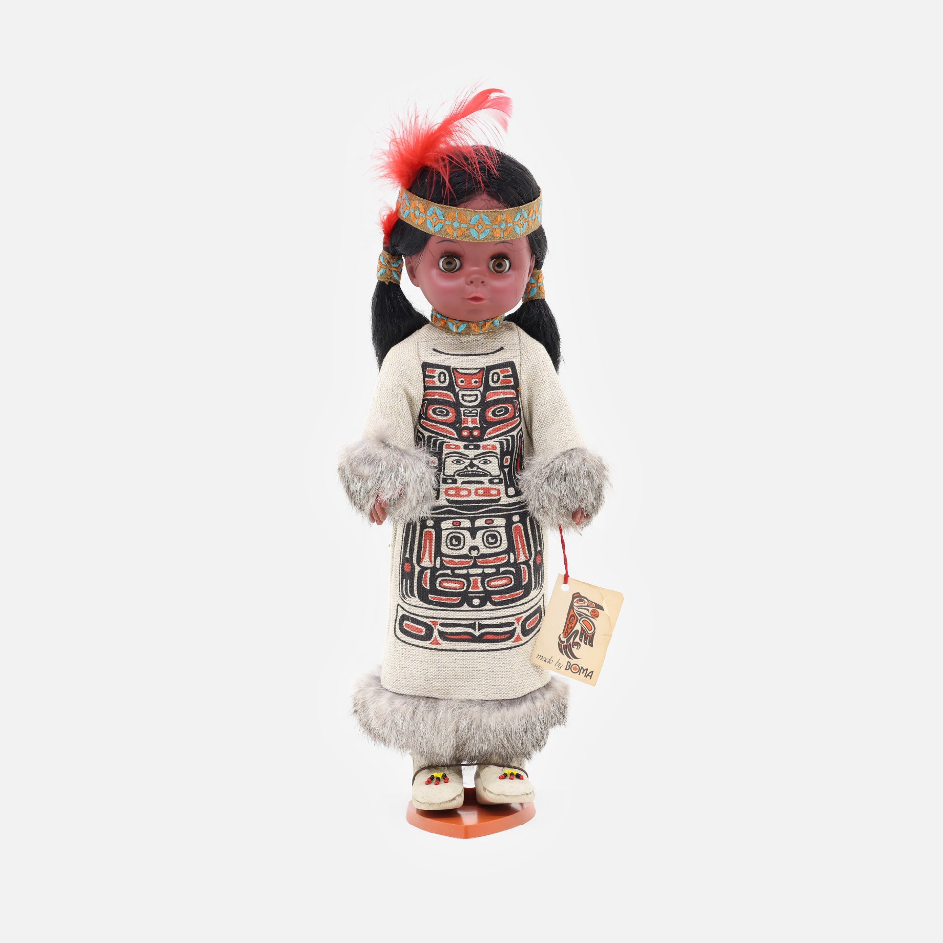 VINTAGE FOLK ART NATIVE CANADIAN FIGURE